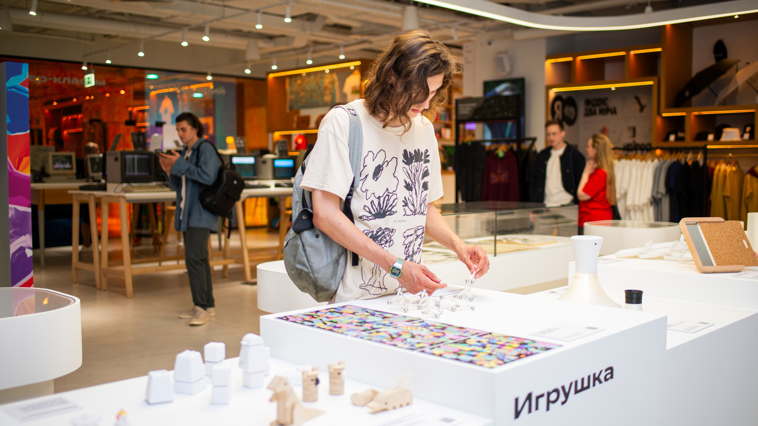 Открытие выставки в Яндекс музее