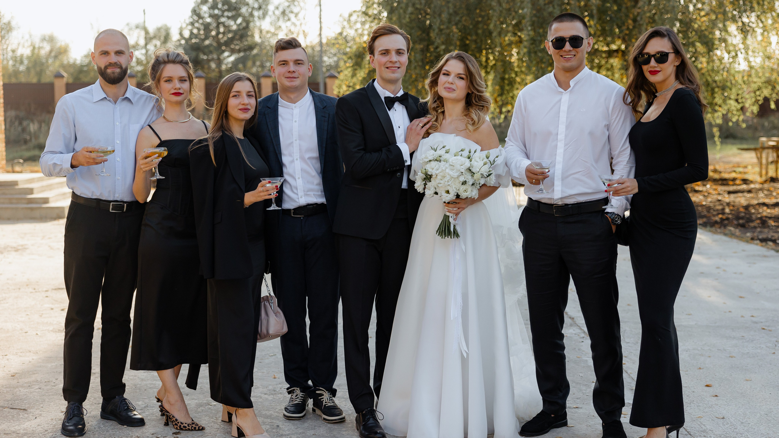 Свадебная вечеринка Евгении и Бориса