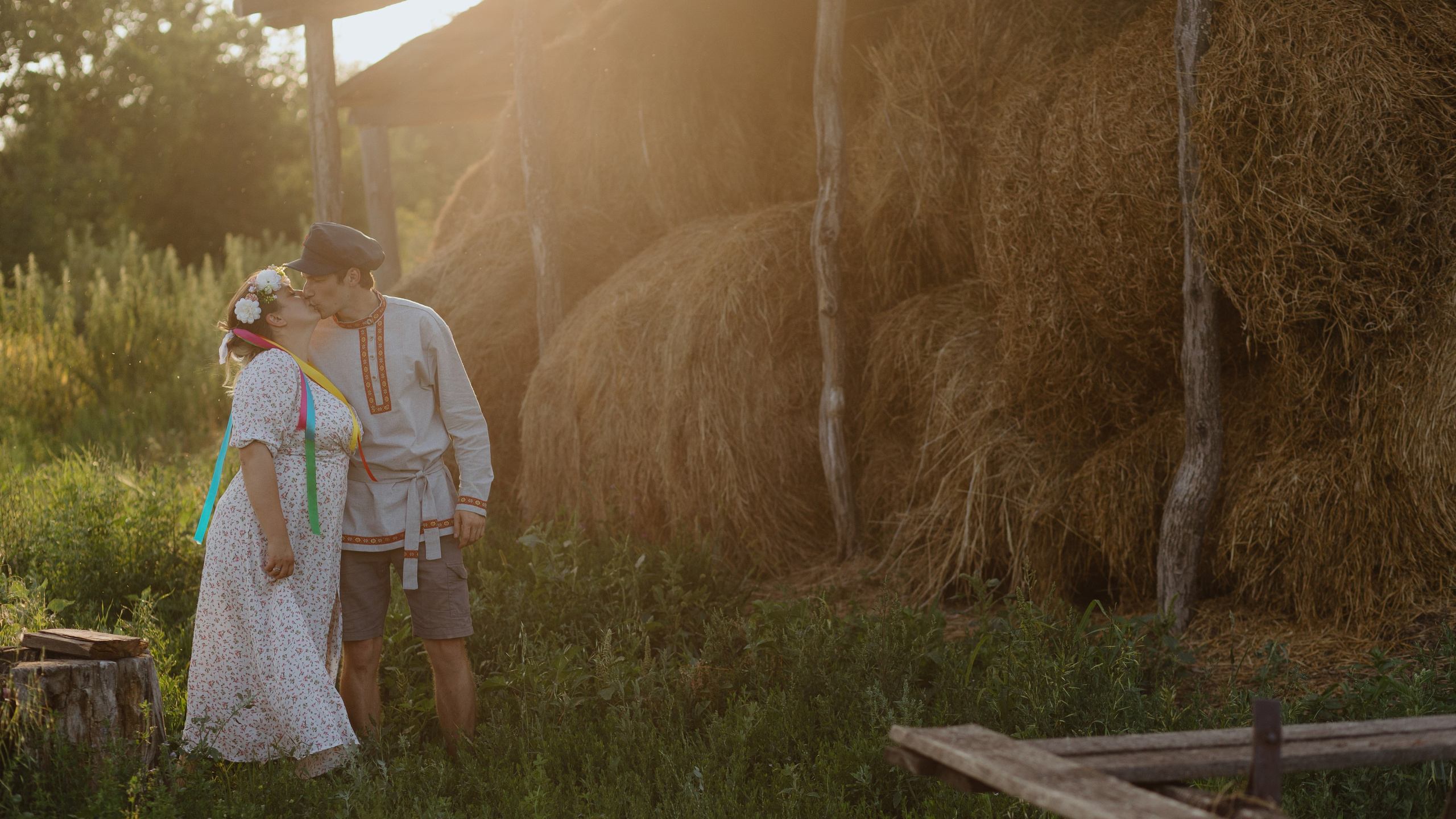 Свадьба в деревенском стиле