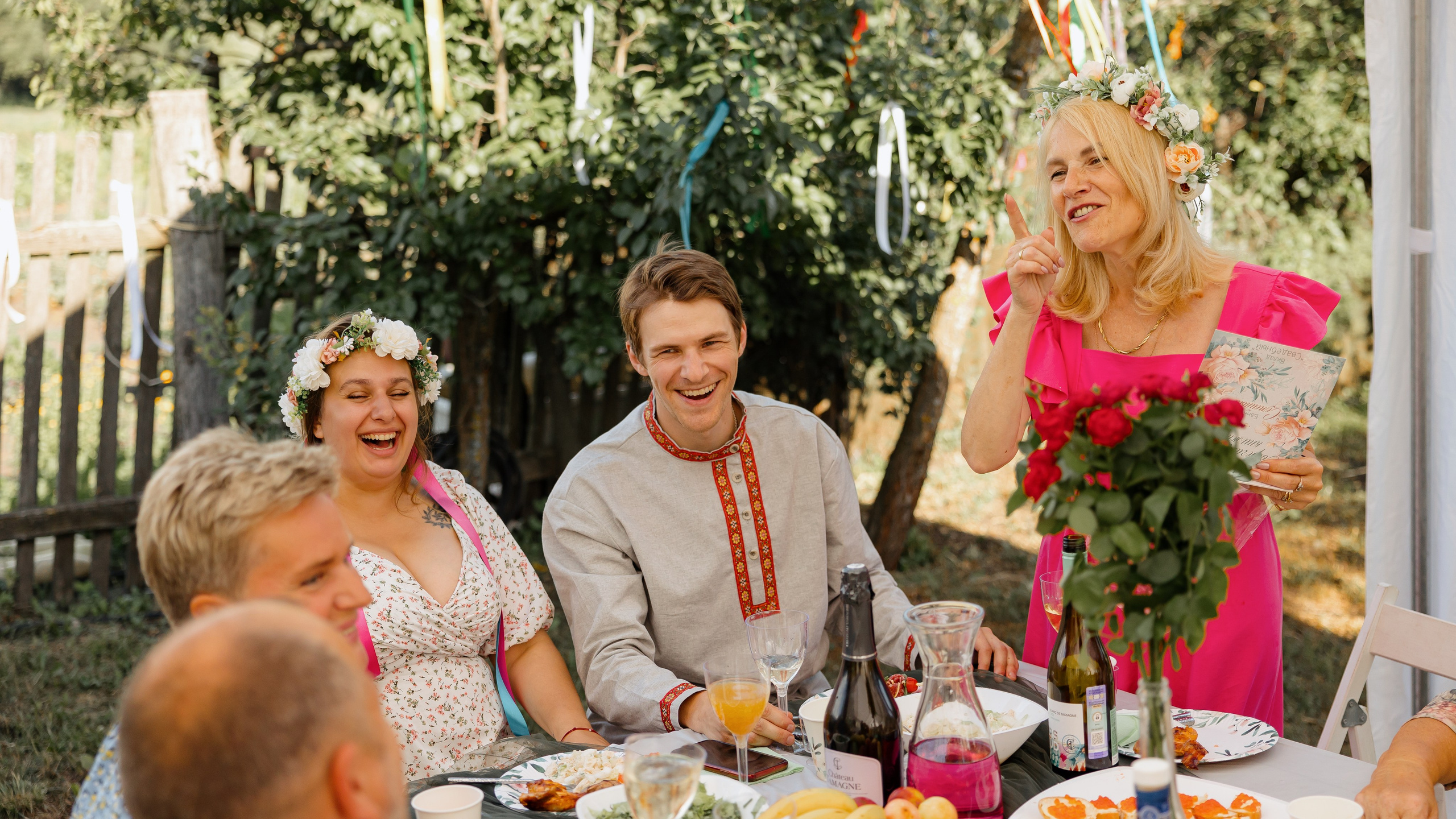 Свадьба в деревенском стиле