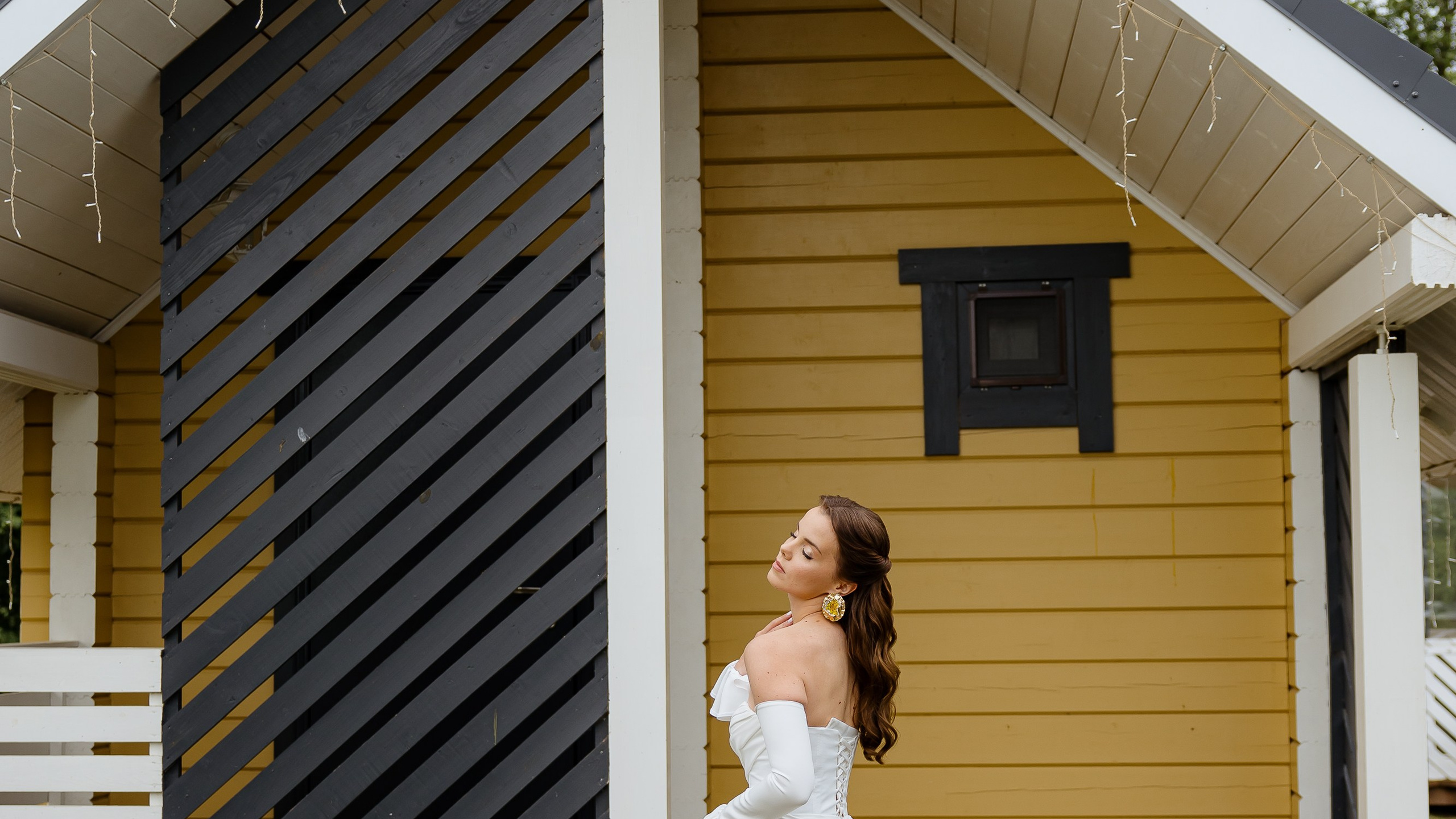 Июньская свадьба на берегу реки