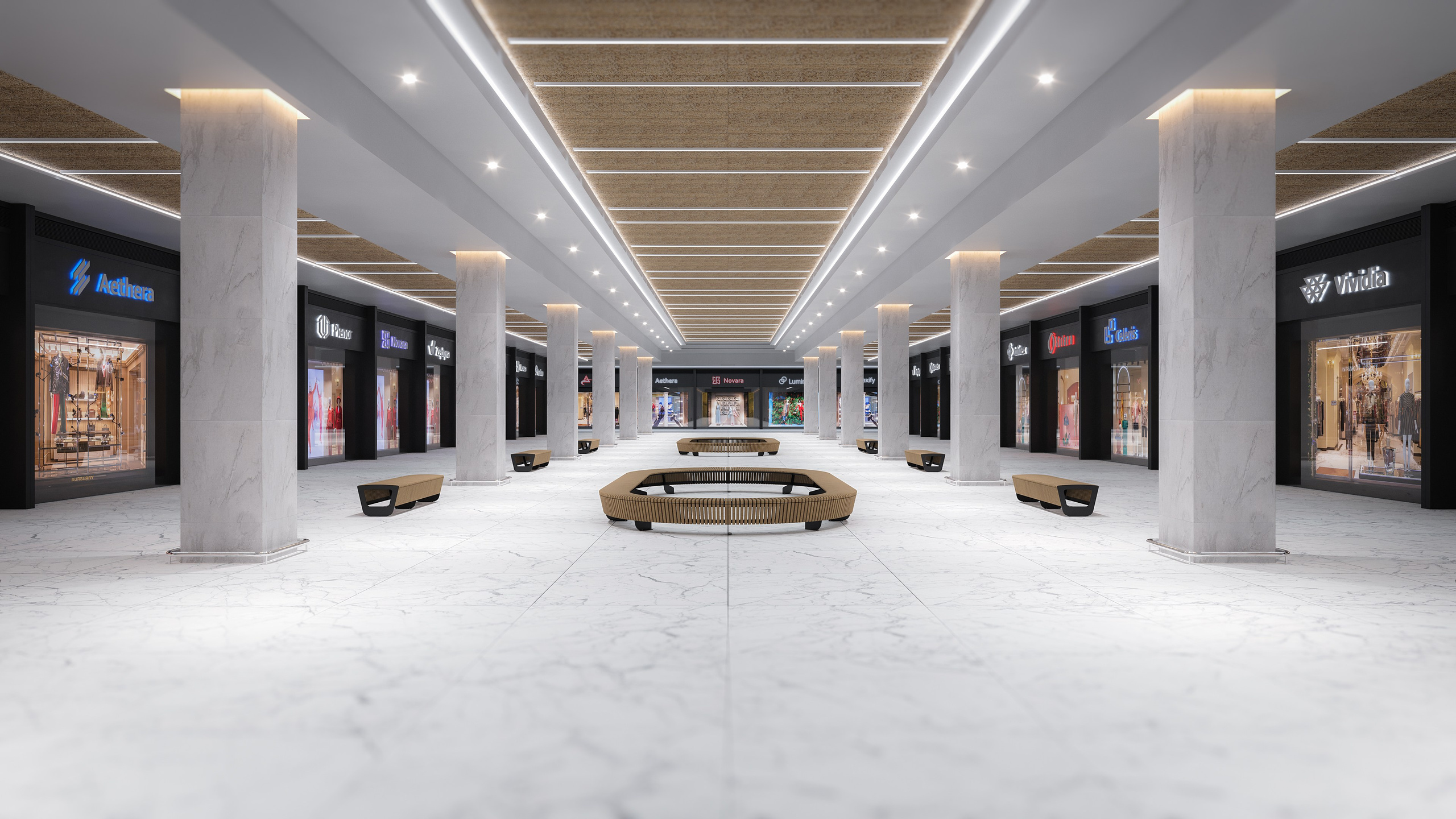 Визуализация фибролитовых панелей в интерьере 4