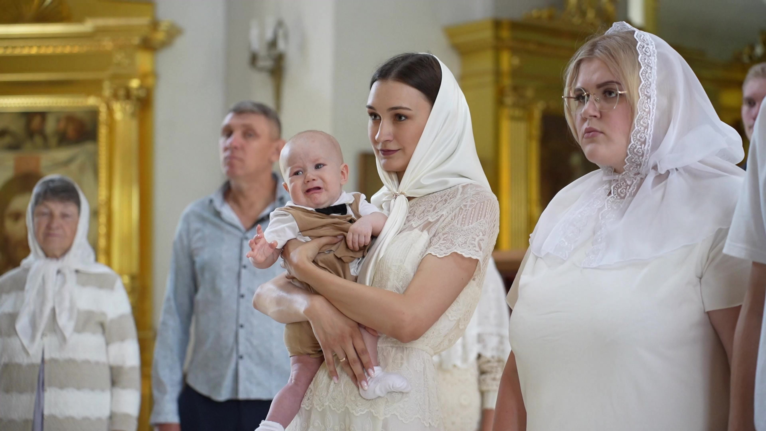 Видео с Таинства Крещения. Фотограф на Крещение и Венчание в Туле, детский и семейный фотограф