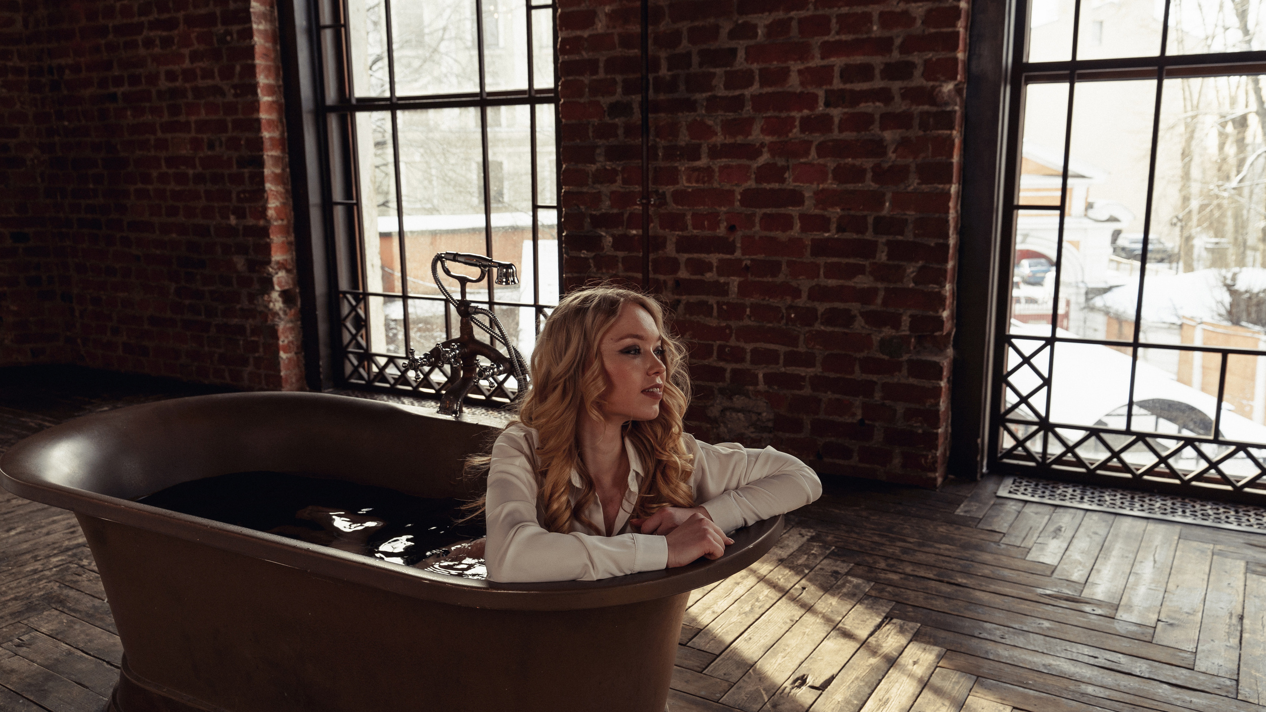 Влада. Фотосессия в ванной