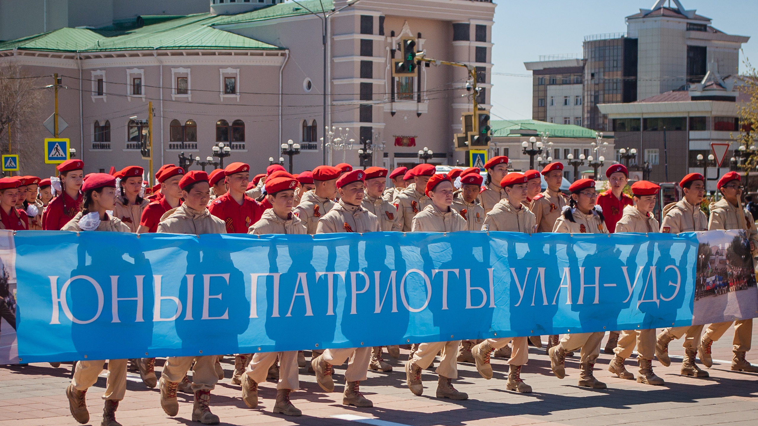 8 Мая. Парад ЮнАрмии