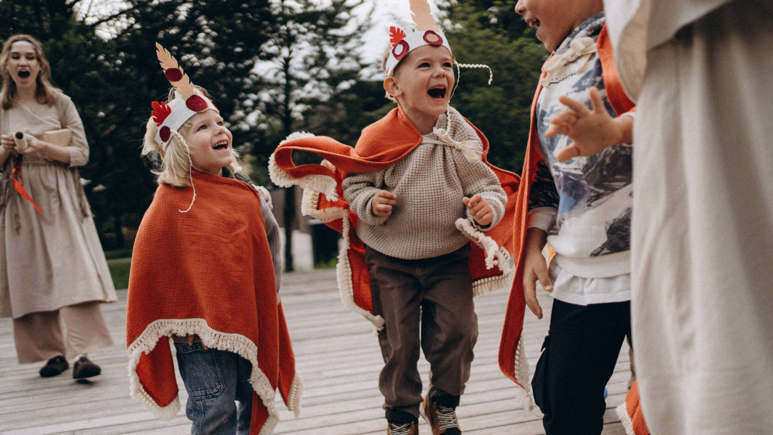 День Рождения с индейцами. Семейный и детский фотограф и видеограф в Москве, Серпухове и Тарусе Валерия Сорокина