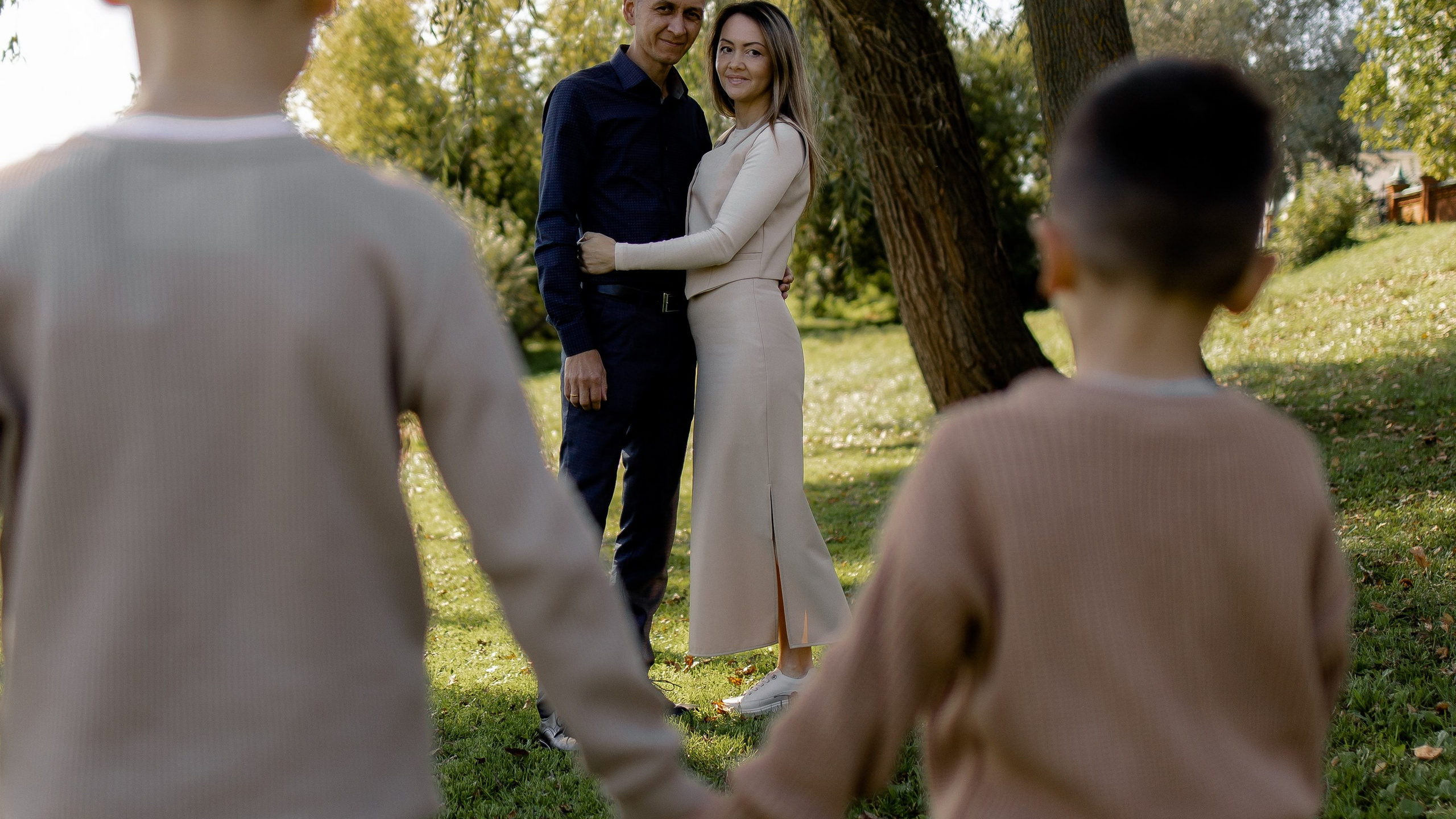 Марианна и Андрей, и их прекрасные сыновья