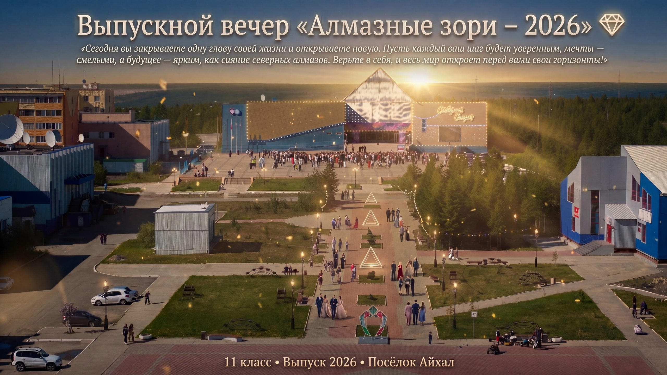 ✨ выпускной вечер «Алмазные зори — 2026»✨