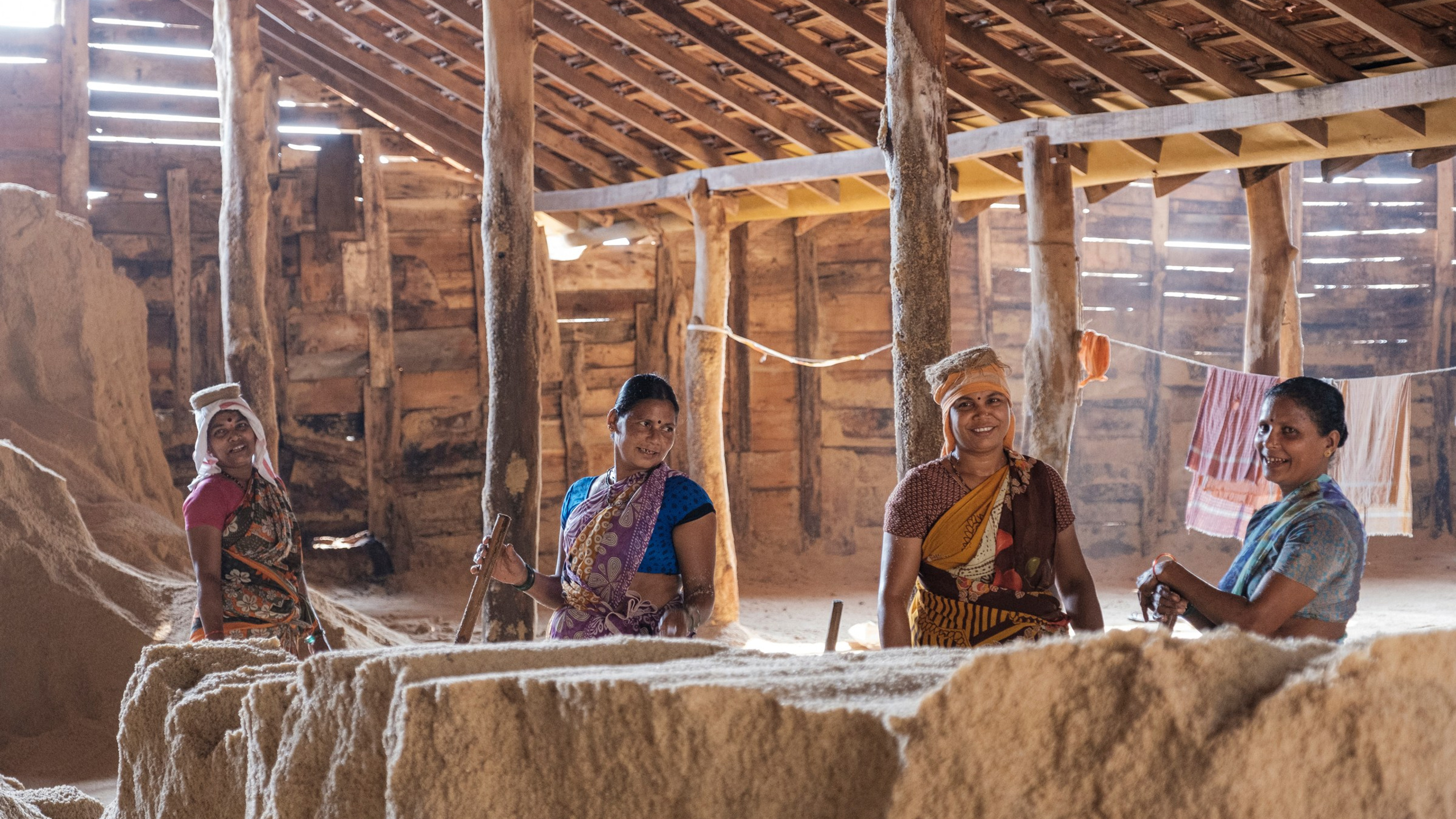 Гокарна. Добыча соли.