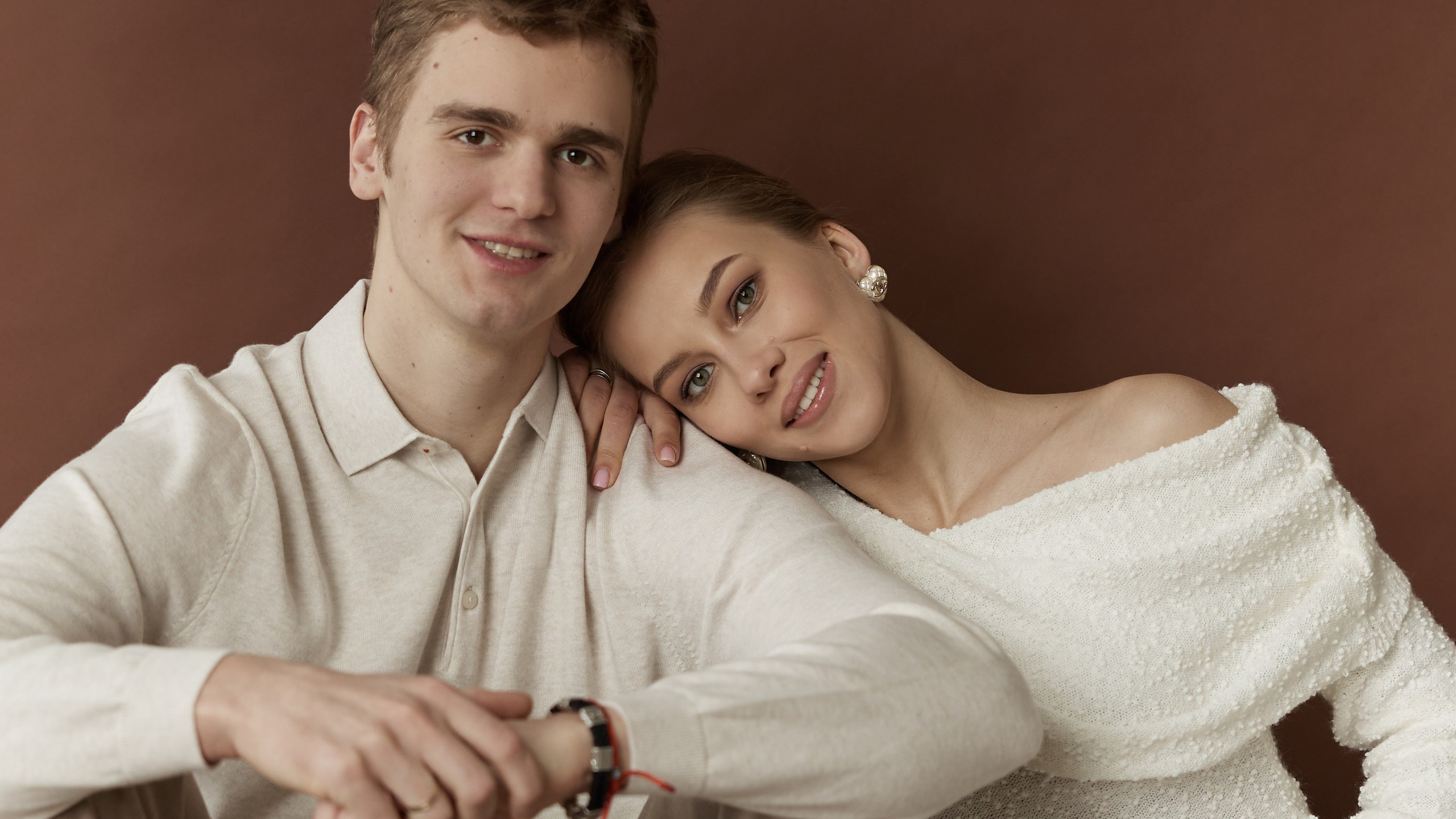 Дарья с мужем