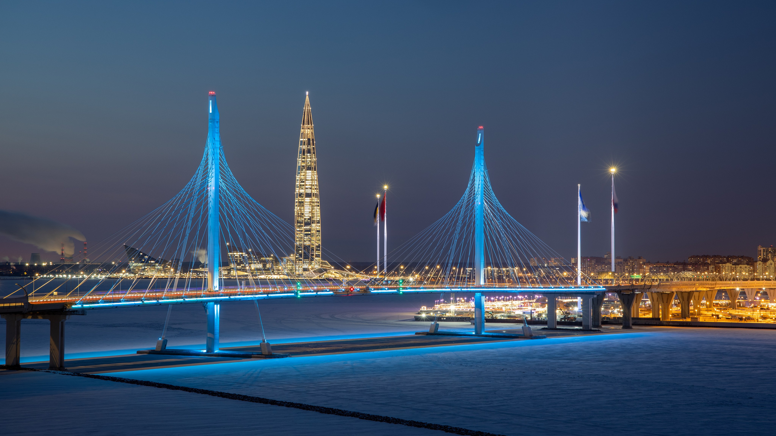 Вантовый мост через Петровский канал