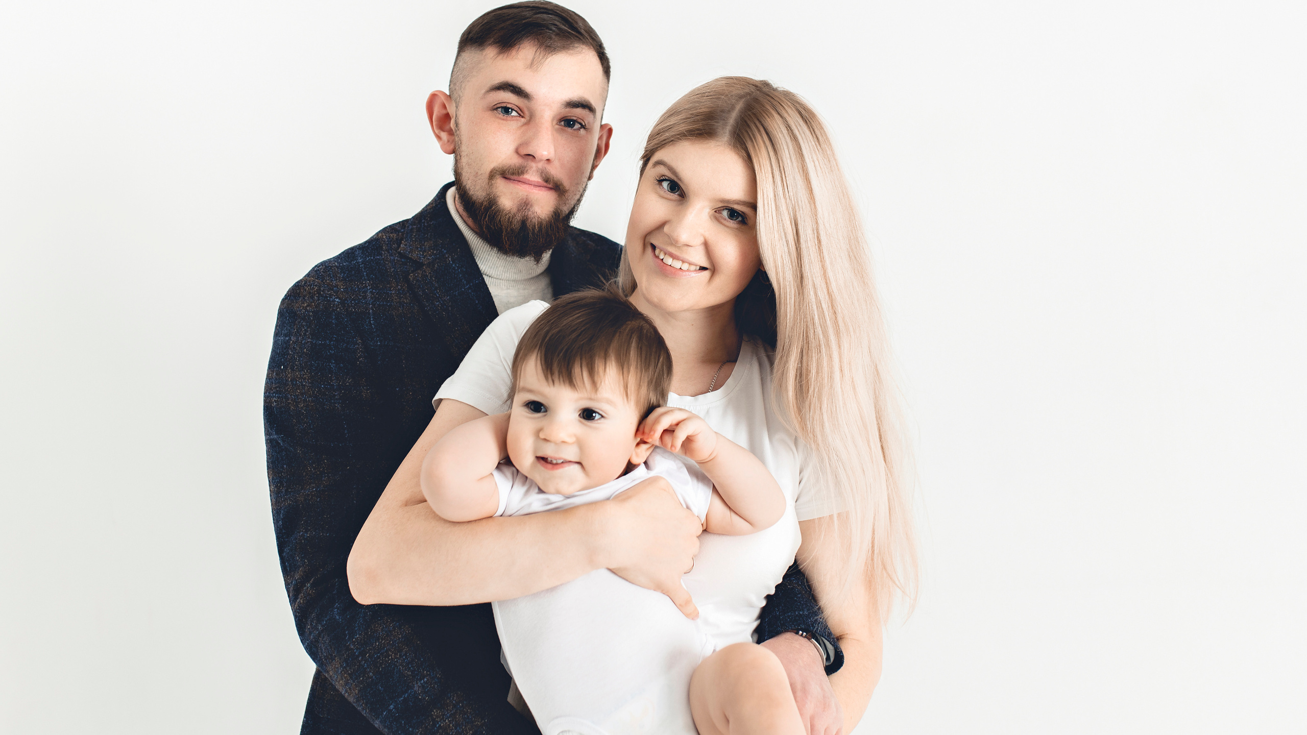 Семейная фотосессия с годовалым малышом