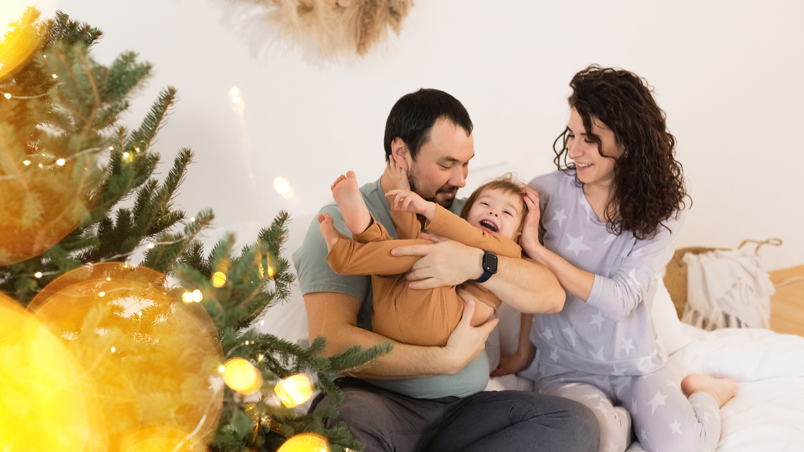 Семейный новогодняя съёмка