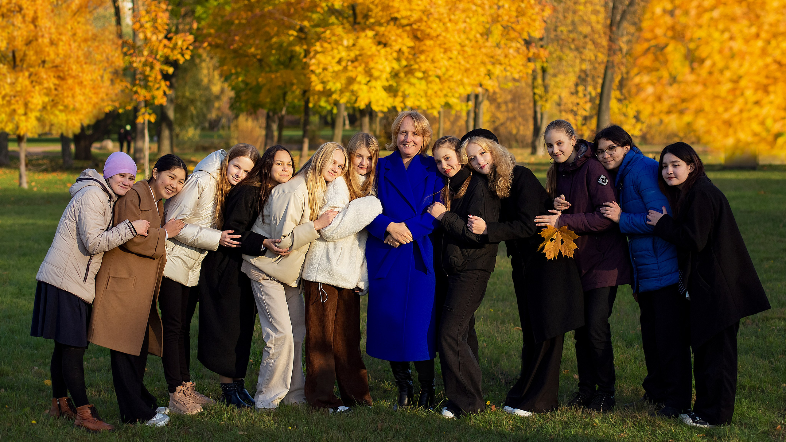 9 класс, осенняя фотопрогулка