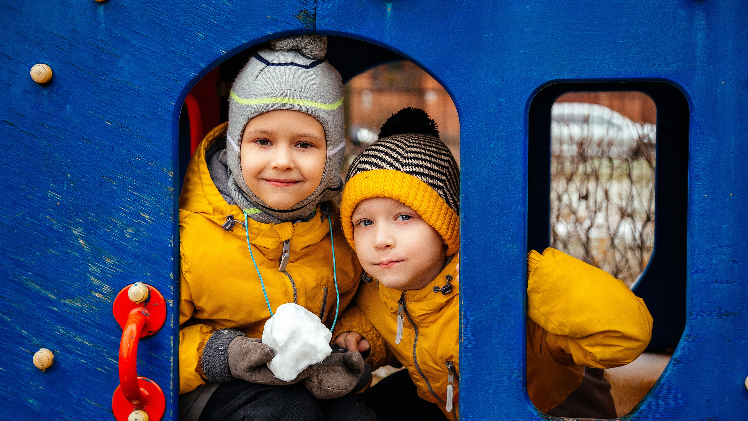 Осенняя прогулка в детском садике