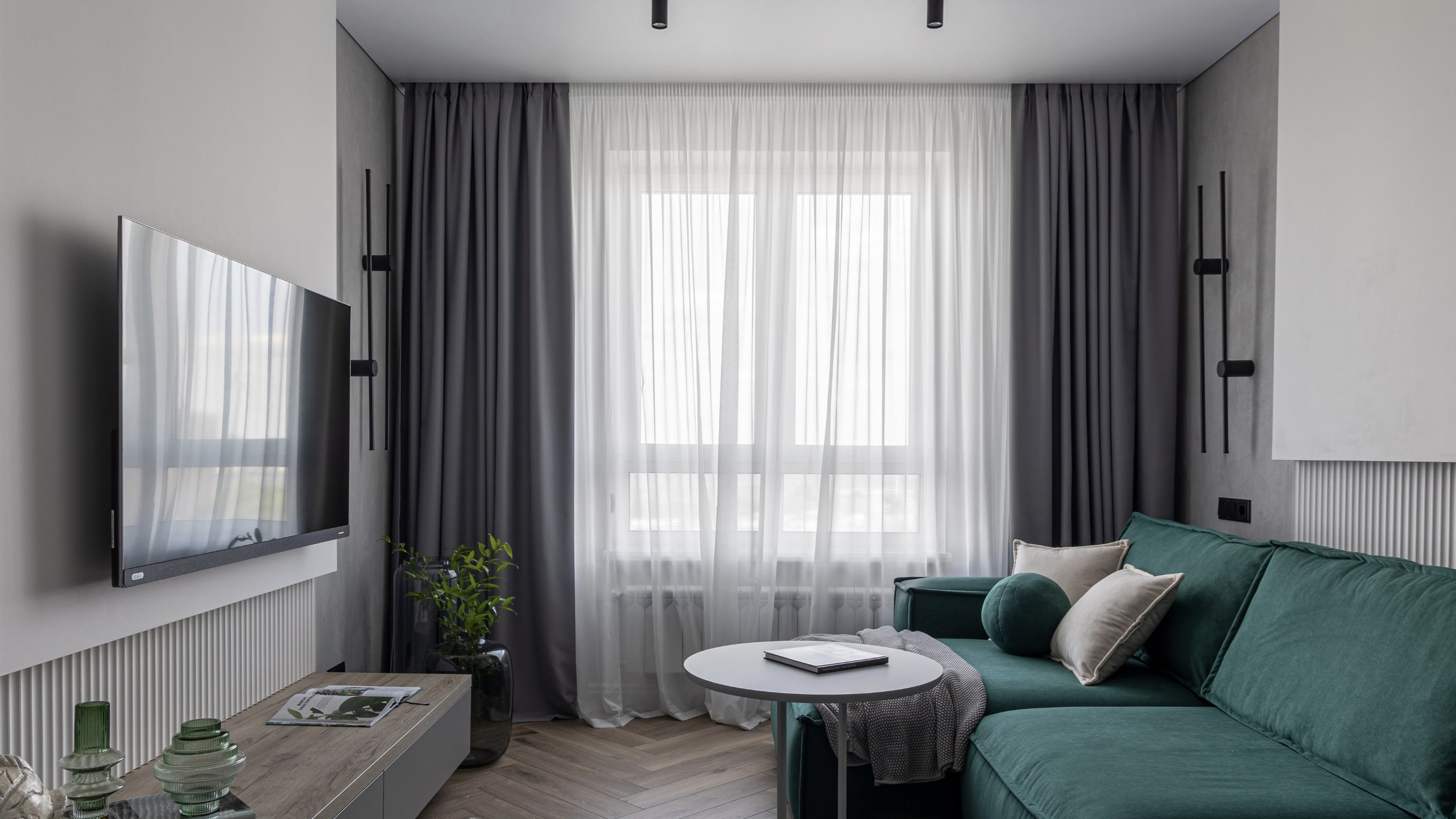 Реализованный проект квартиры. Москва