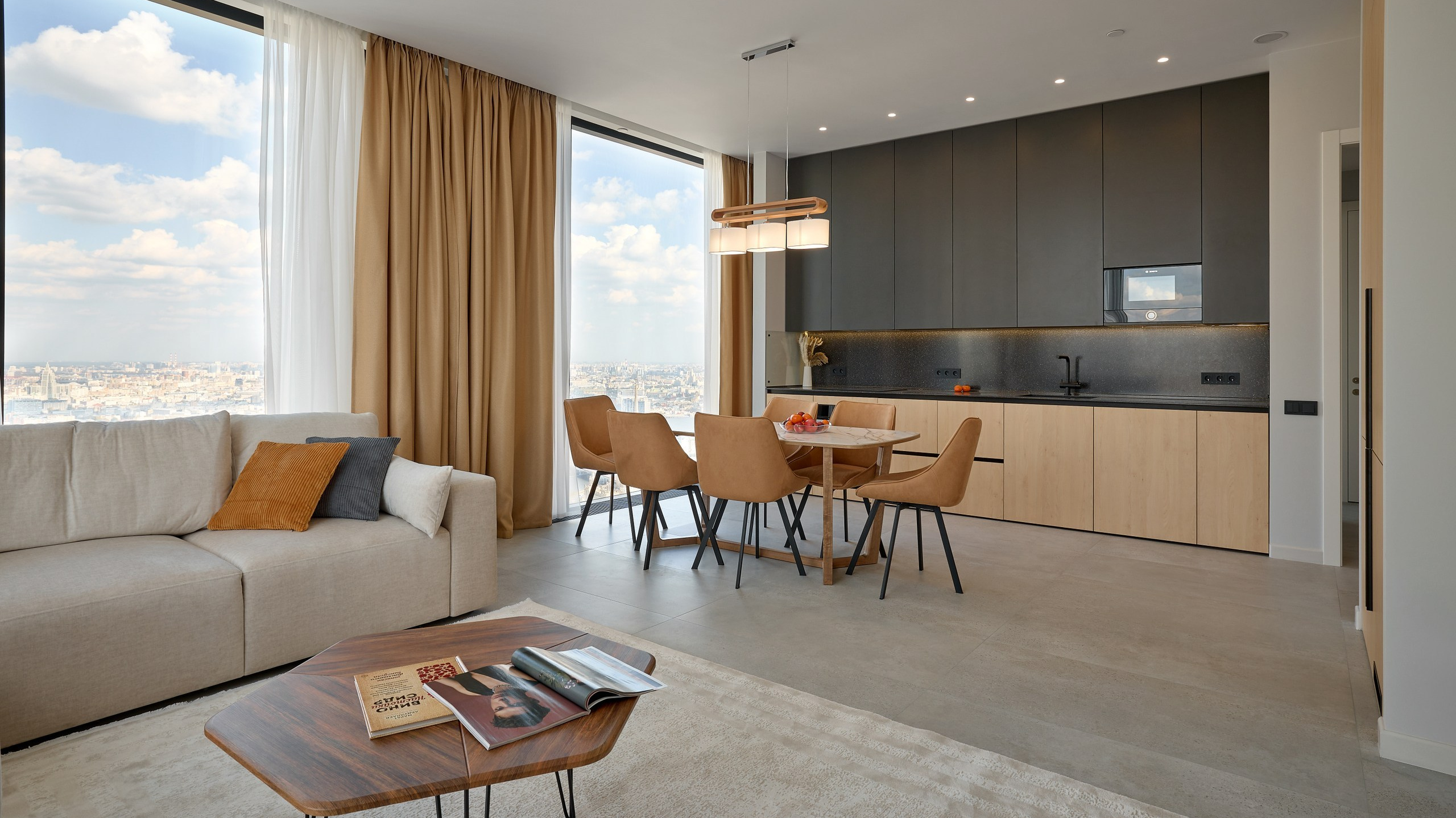 Видовая квартира City Tower. Москва