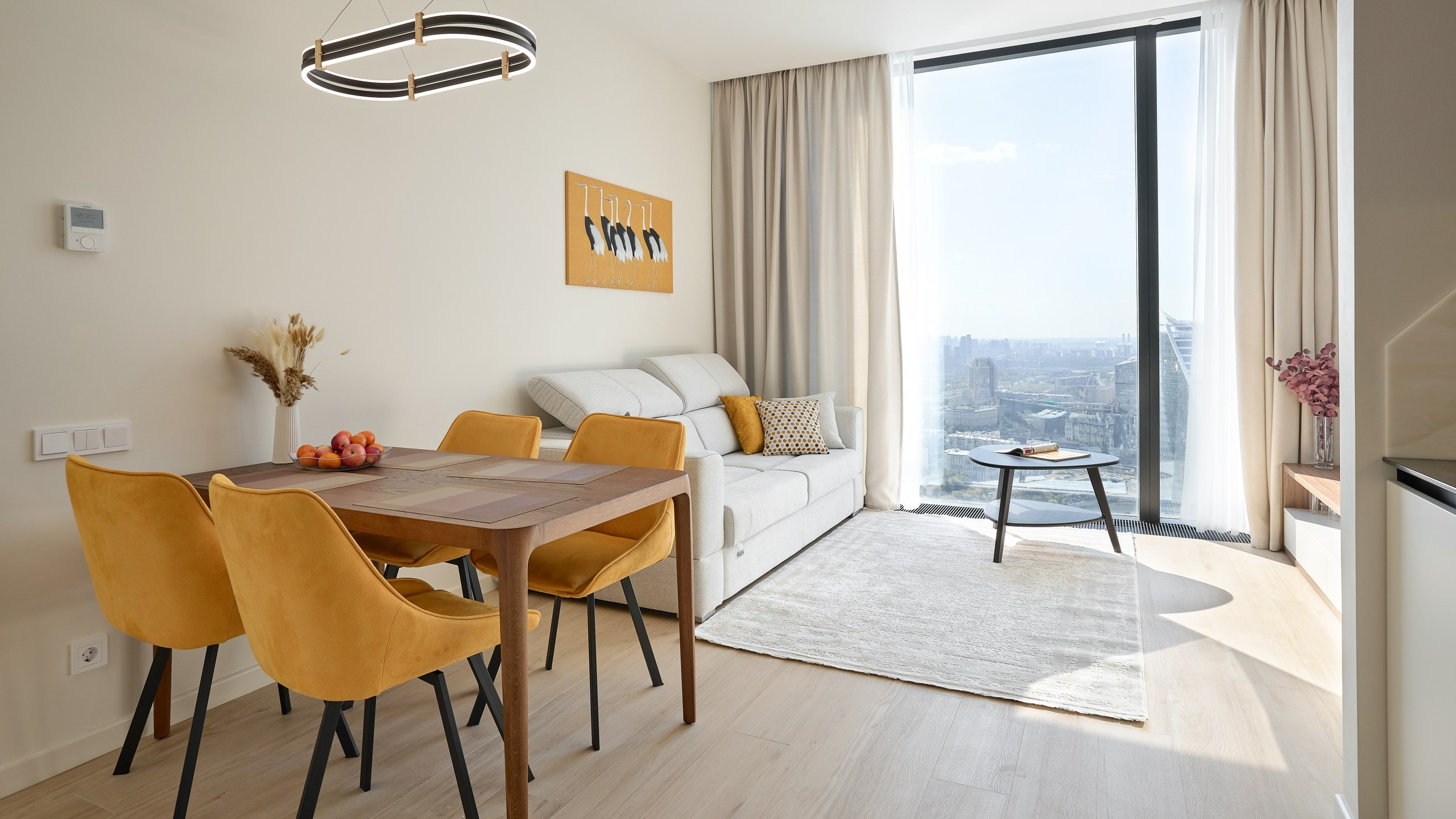 Видовая квартира City Tower. Москва