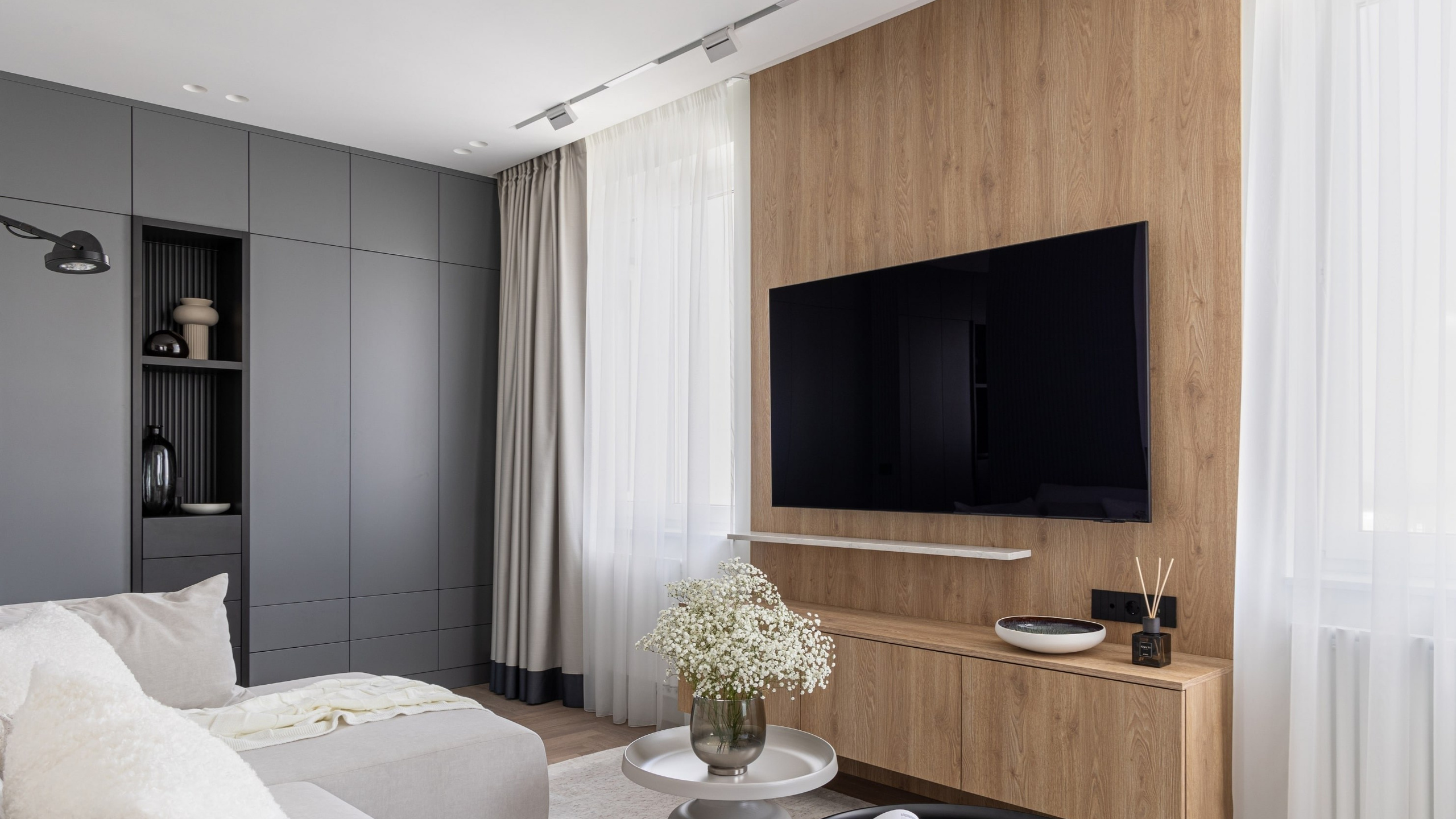 Реализованный проект квартиры. Москва