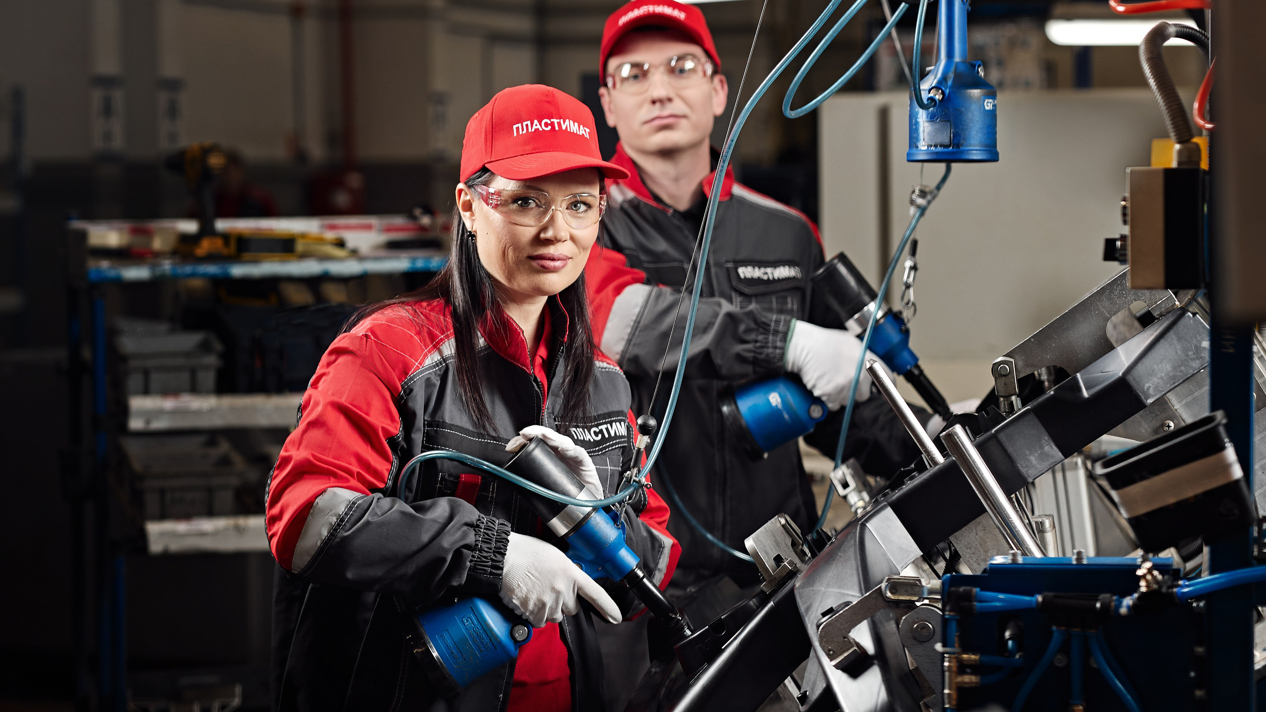 Съёмка на&nbsp;производстве для компании Пластимат