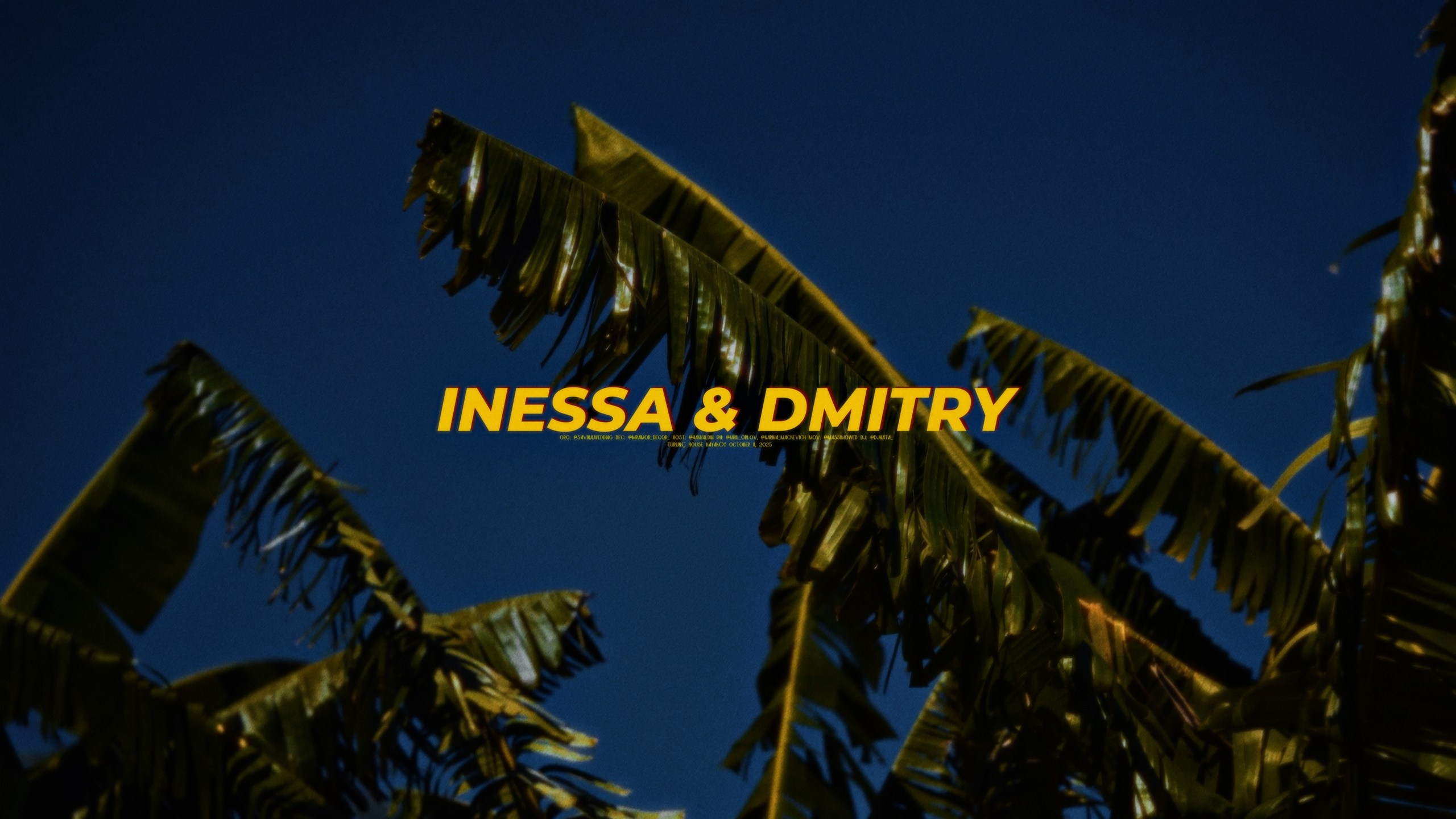 Креативные свадебные клипы и видеоролики. Свадебный видеограф в Москве Максим Лобач-Граубергер