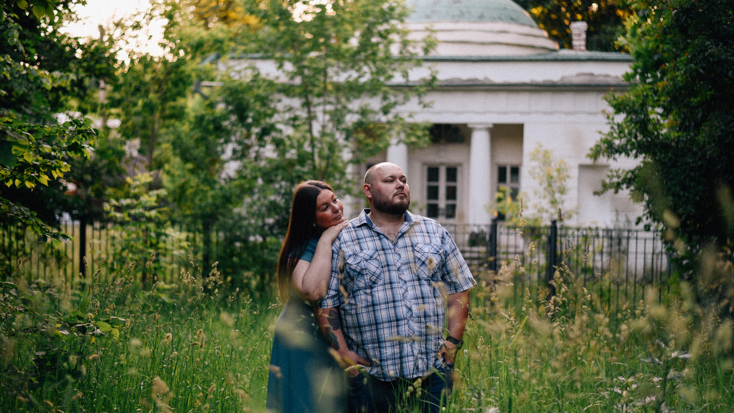 Кузьминский парк Антон и Александра