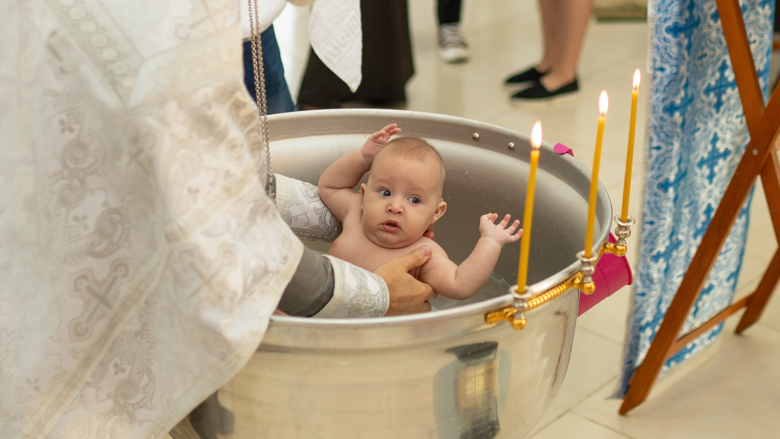 Крещение Артёма (все фото с таинсвта крещения)