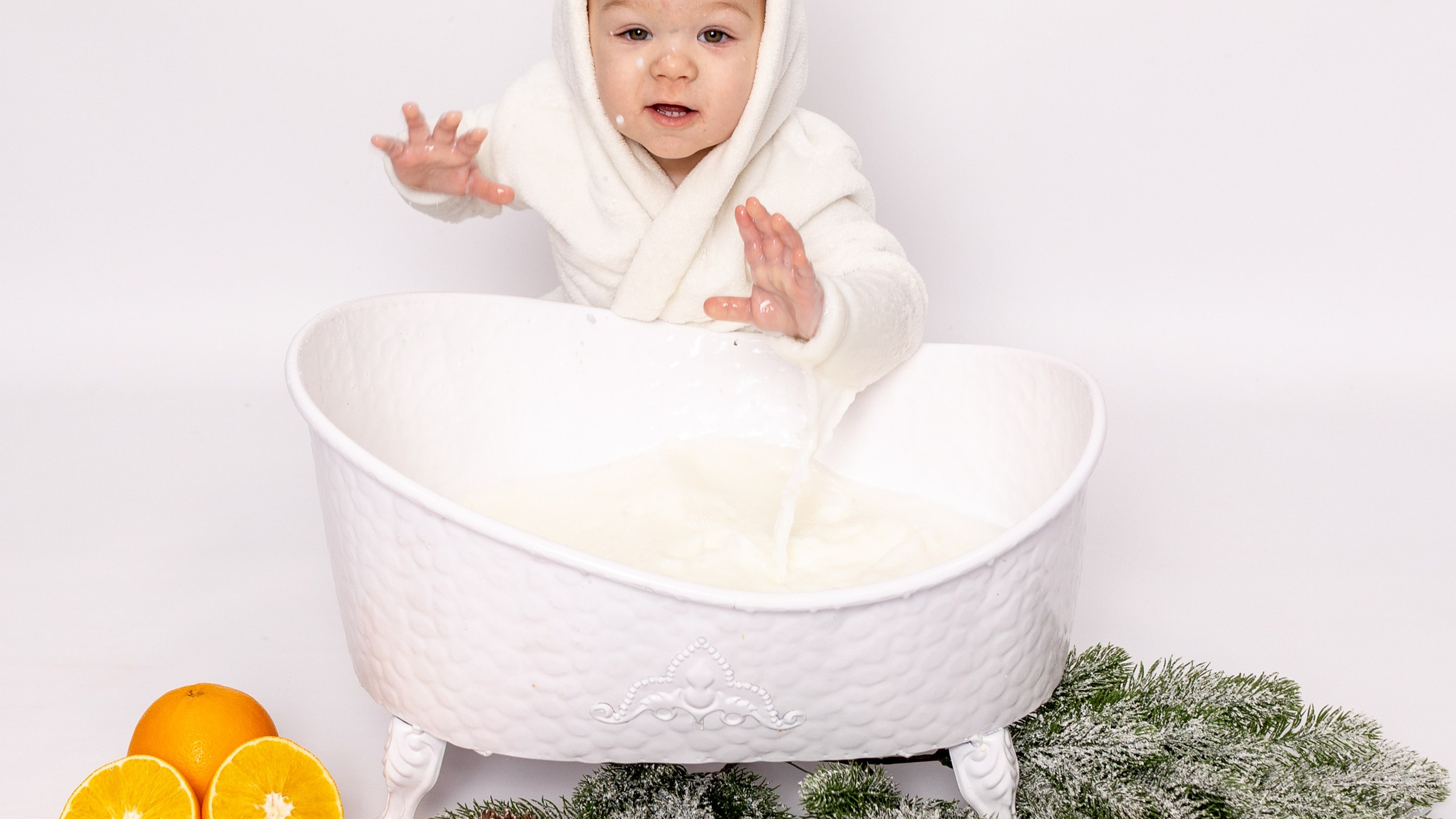 Молочные ванночки