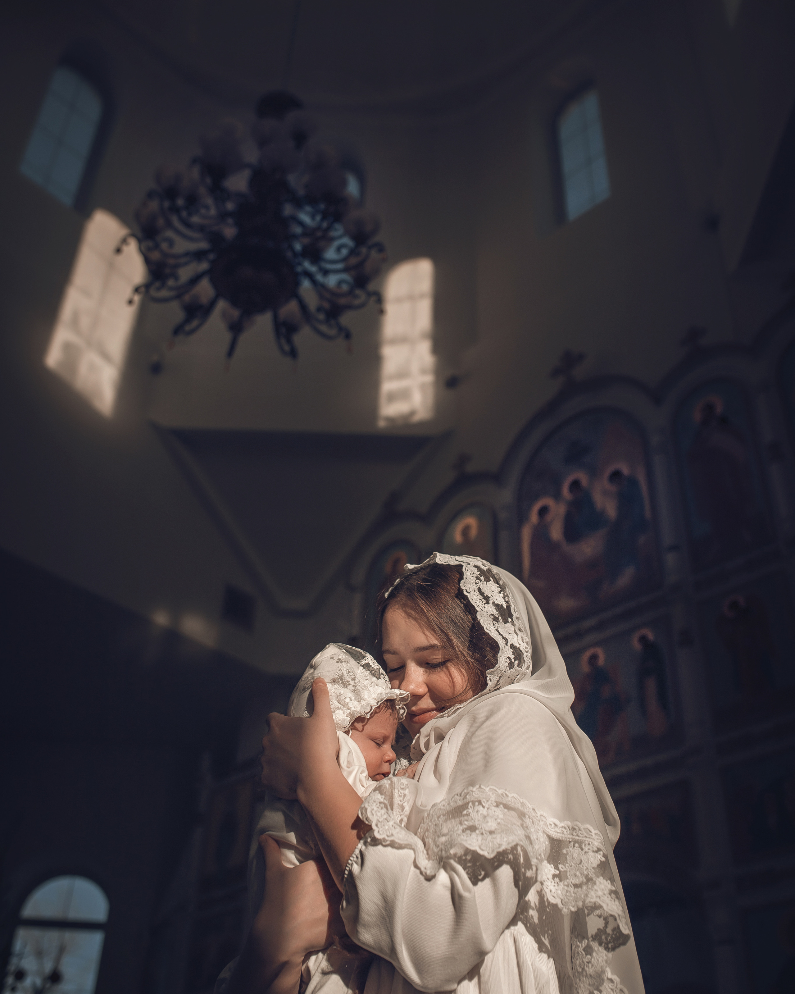 Таинство Крещения Матроны. Храм Святого Архистратига Михаила п. Целинный