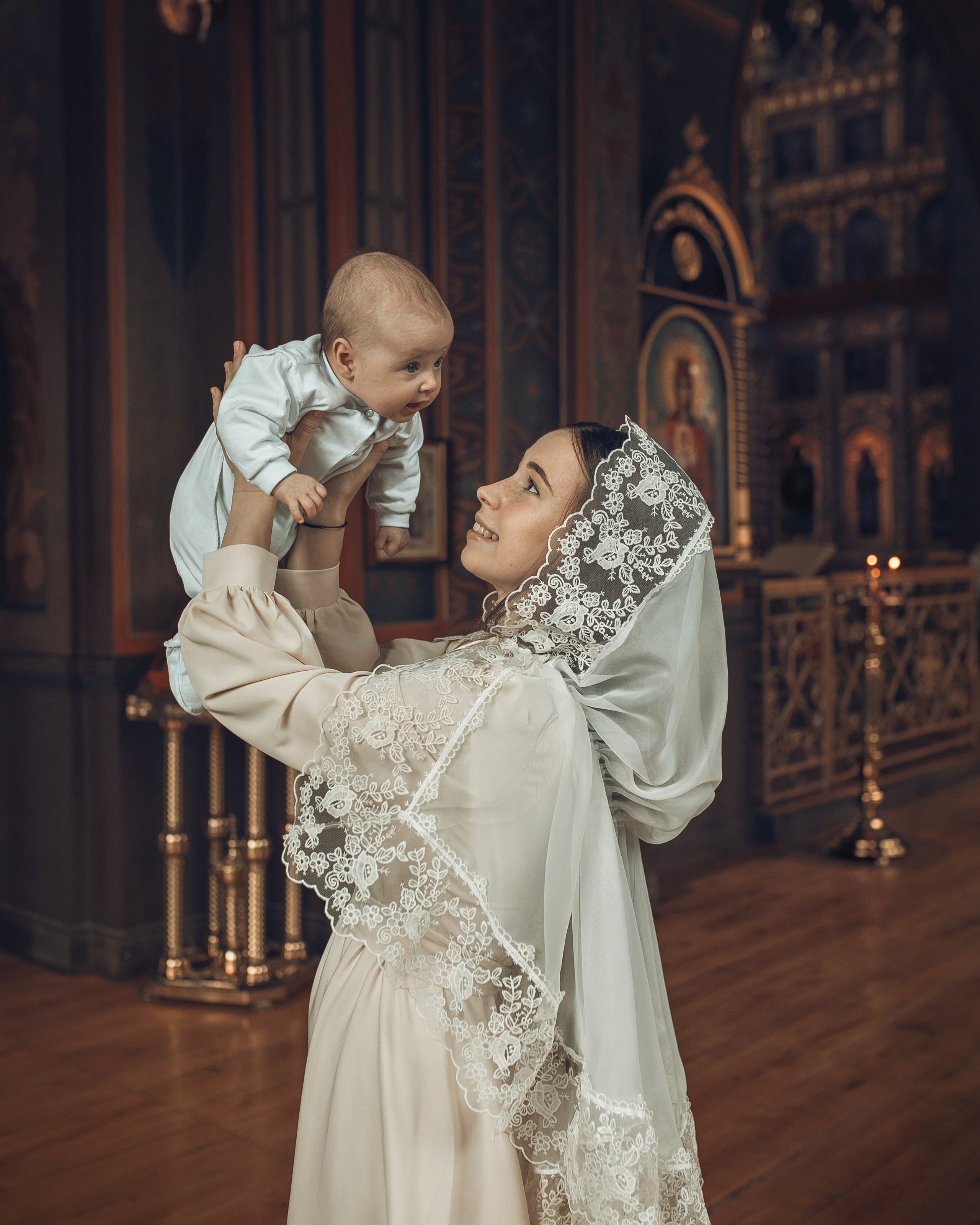 Таинство Крещения Милании. Свято-Троицкий Собор, г. Краснодар