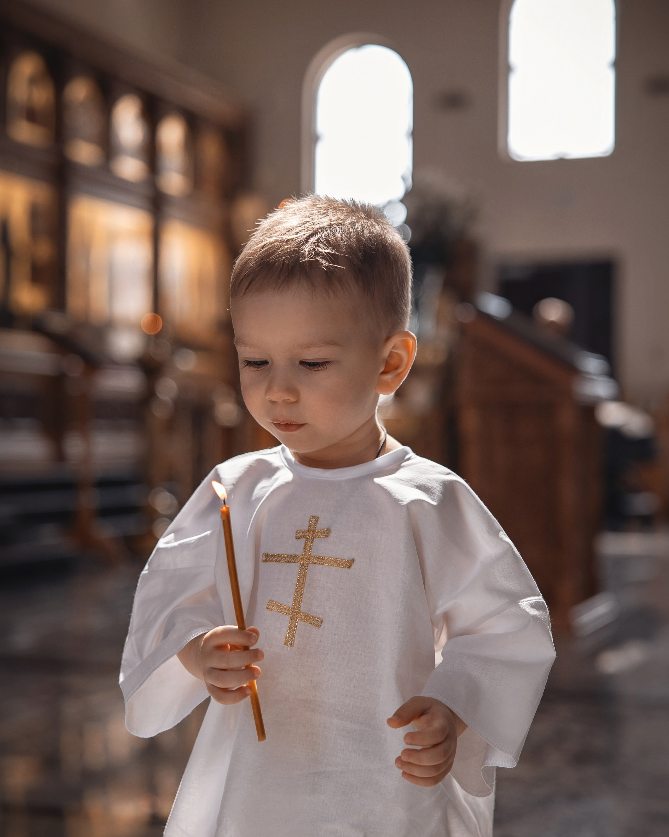 Таинство Крещения Данила. Храм Андрея Первозванного г. Краснодар