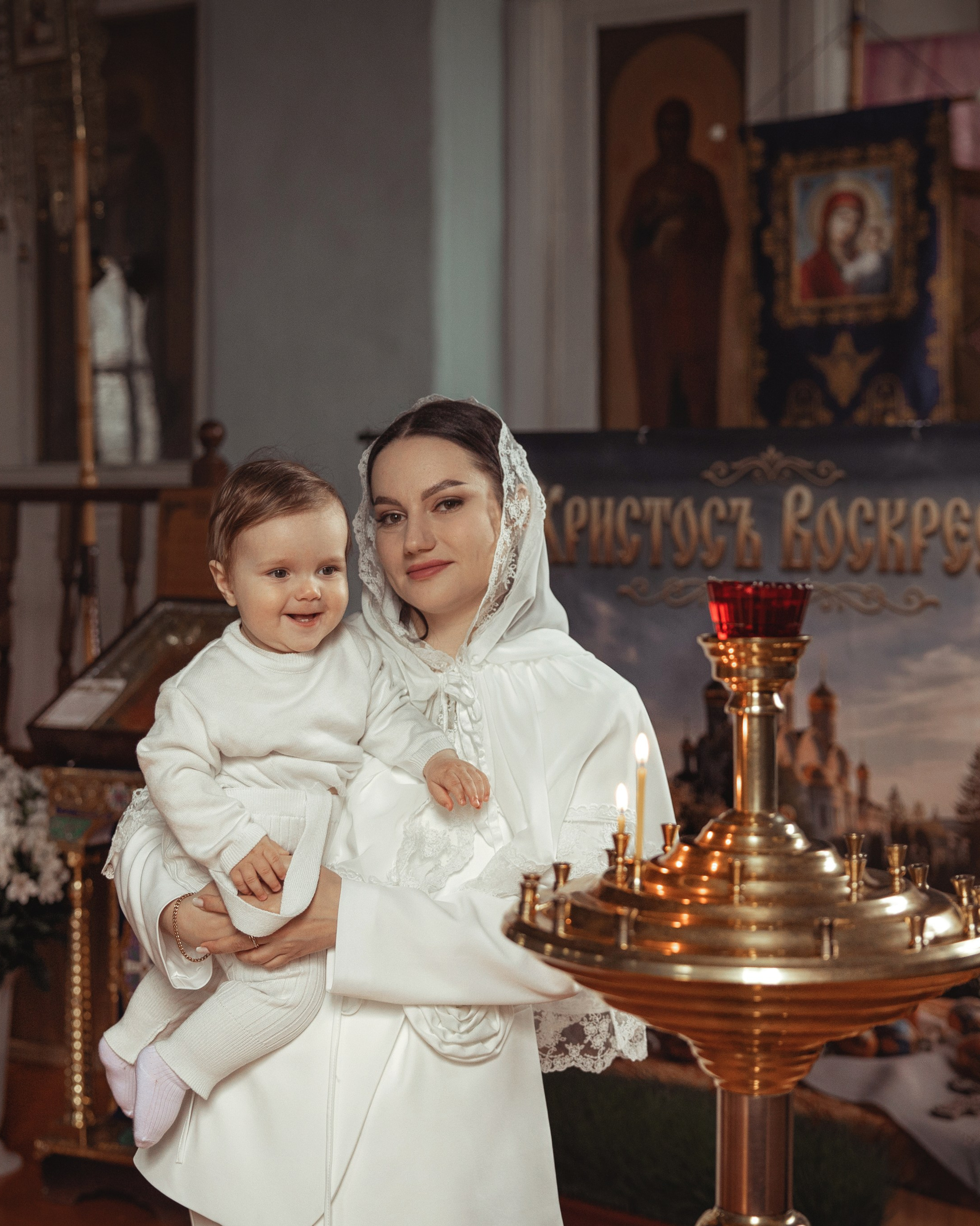 Таинство Крещения Александра. Церковь иконы Божией Матери «Всех скорбящих Радость»