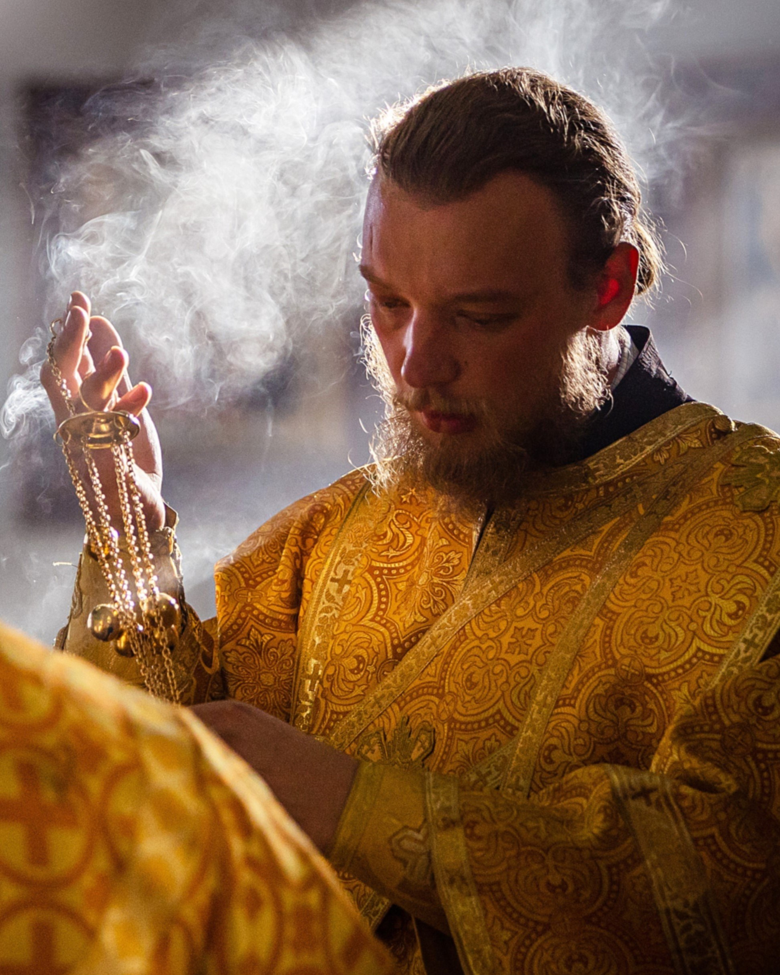 Литургия в Введенском соборе, г. Карпинск