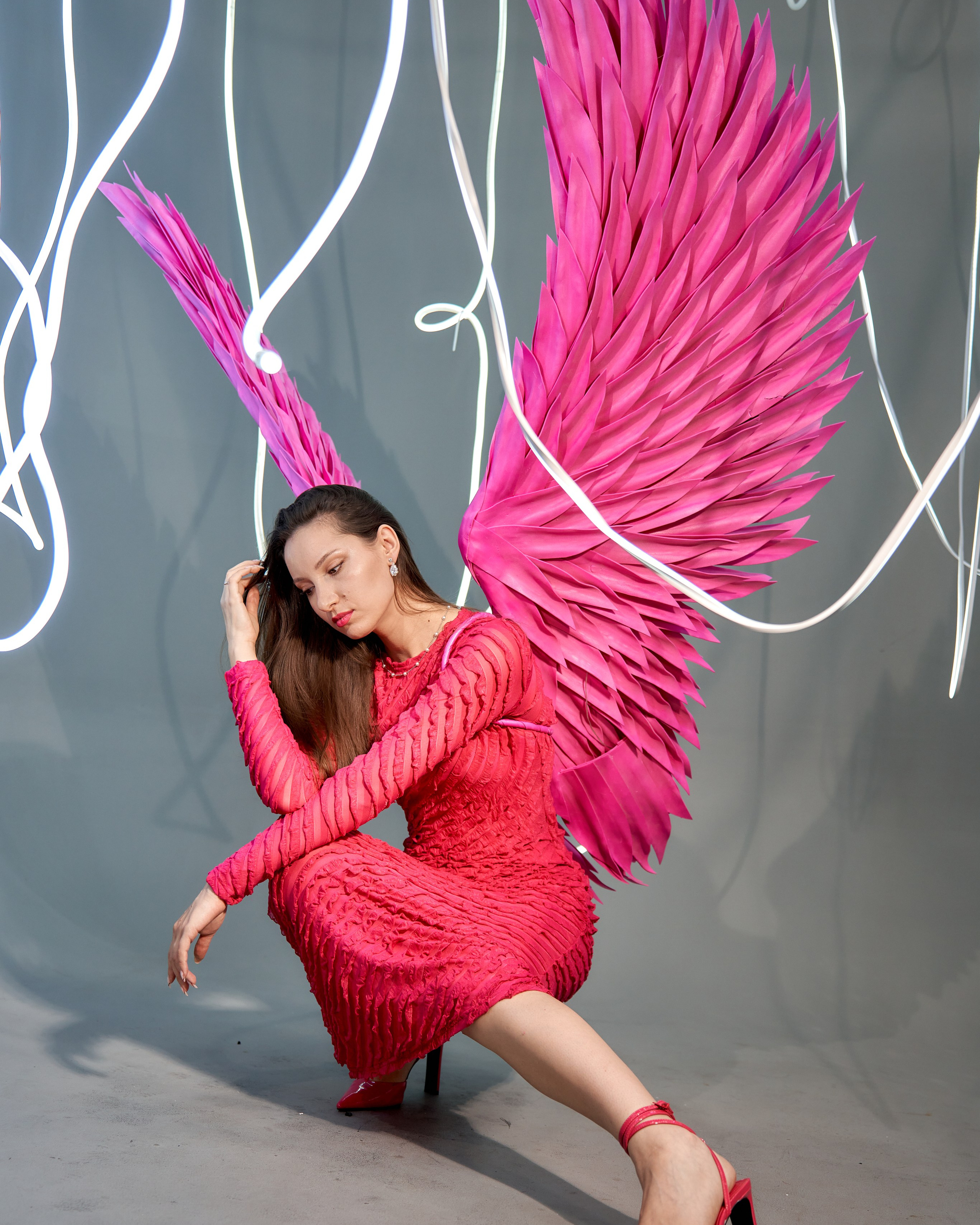 Ангелы, творческая съемка