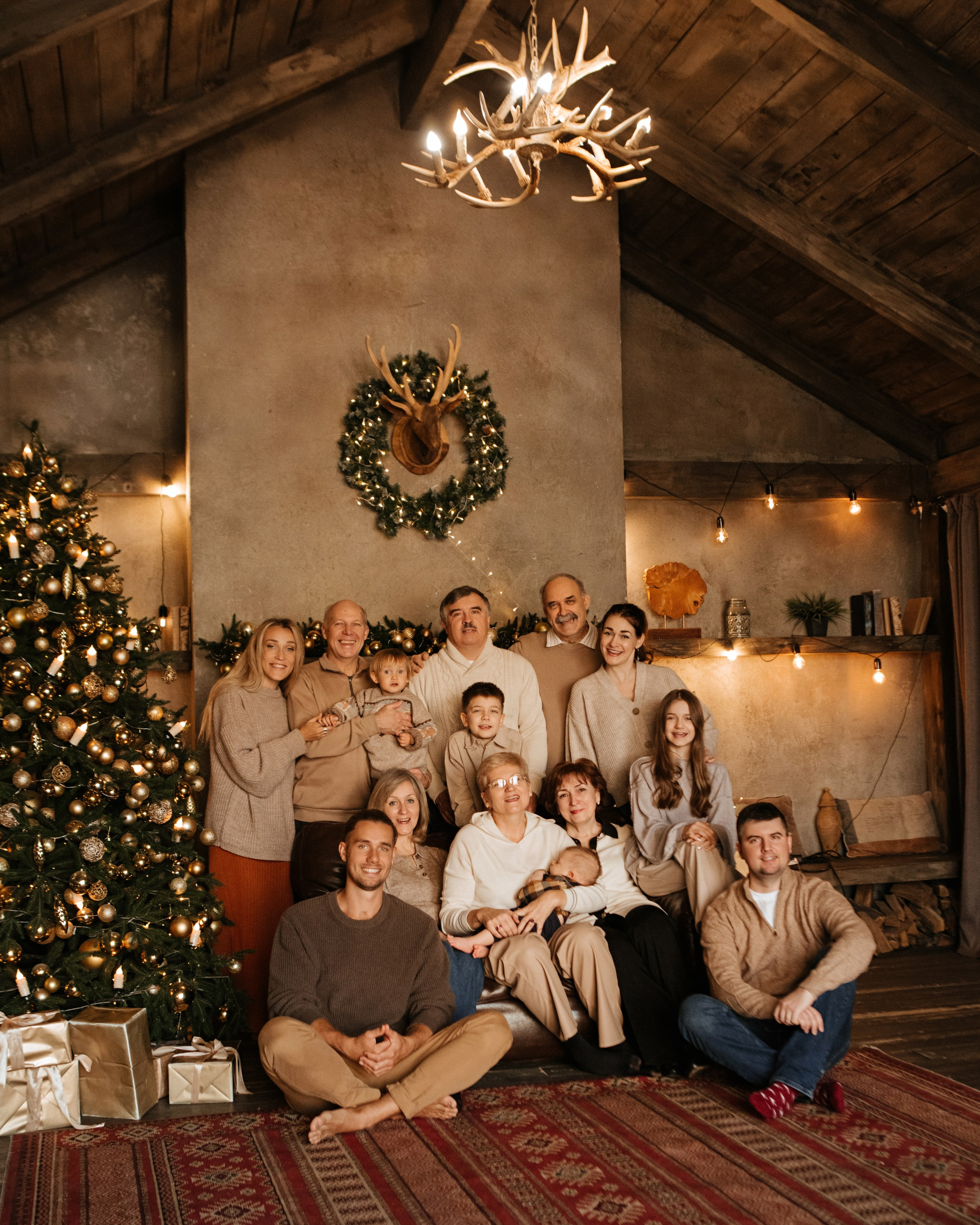 Большая семейная съемка