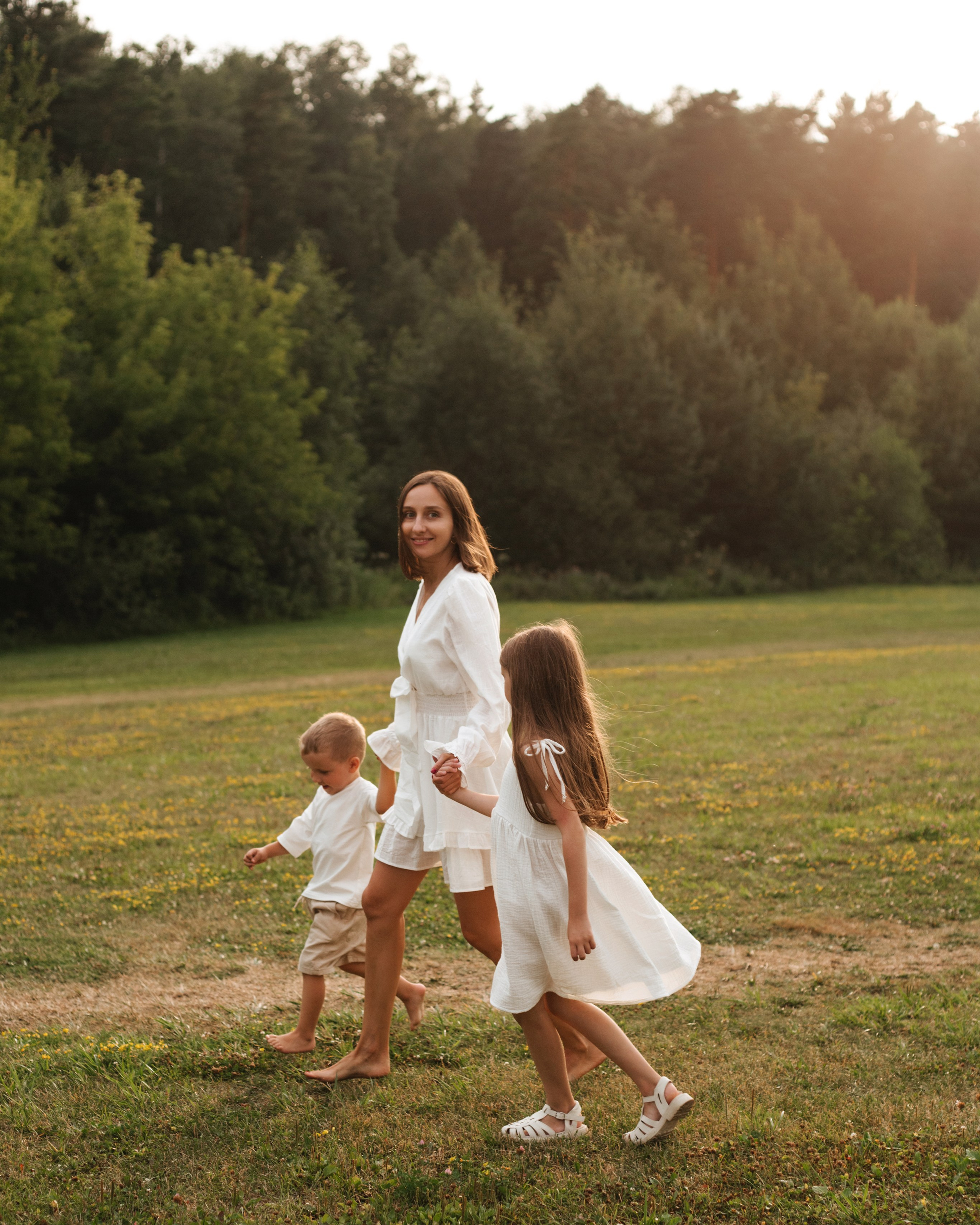 Андрей, Анастасия, Рита, Саша и&nbsp;малышка Лиза