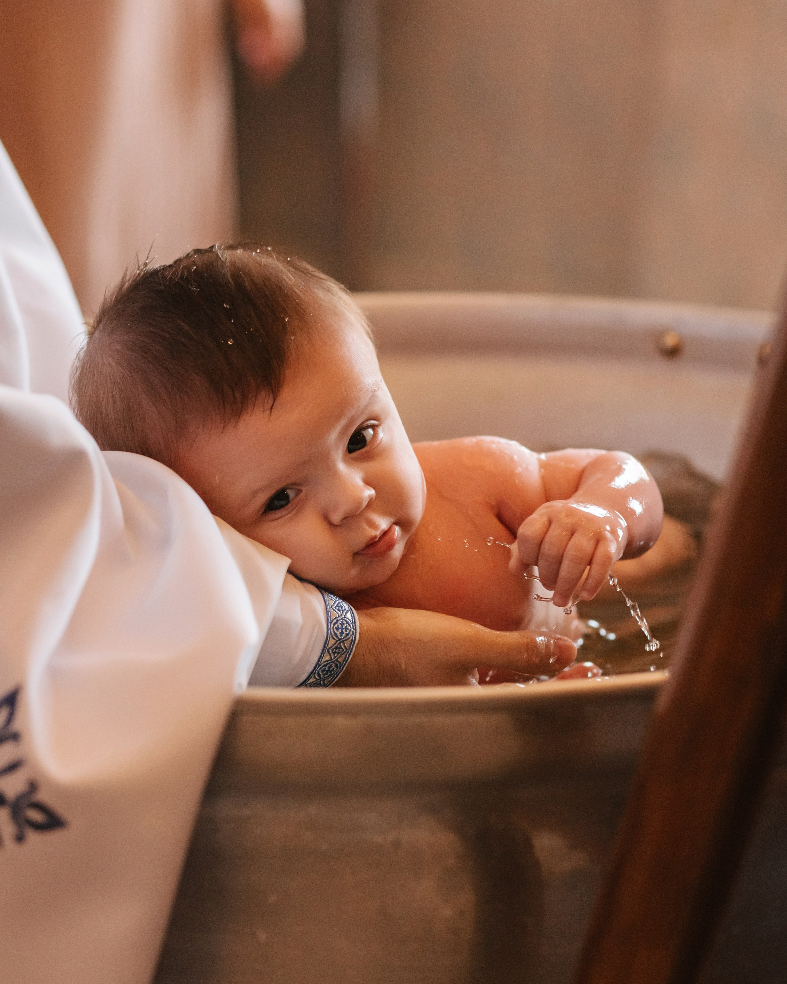 Крещение малыша Матвея