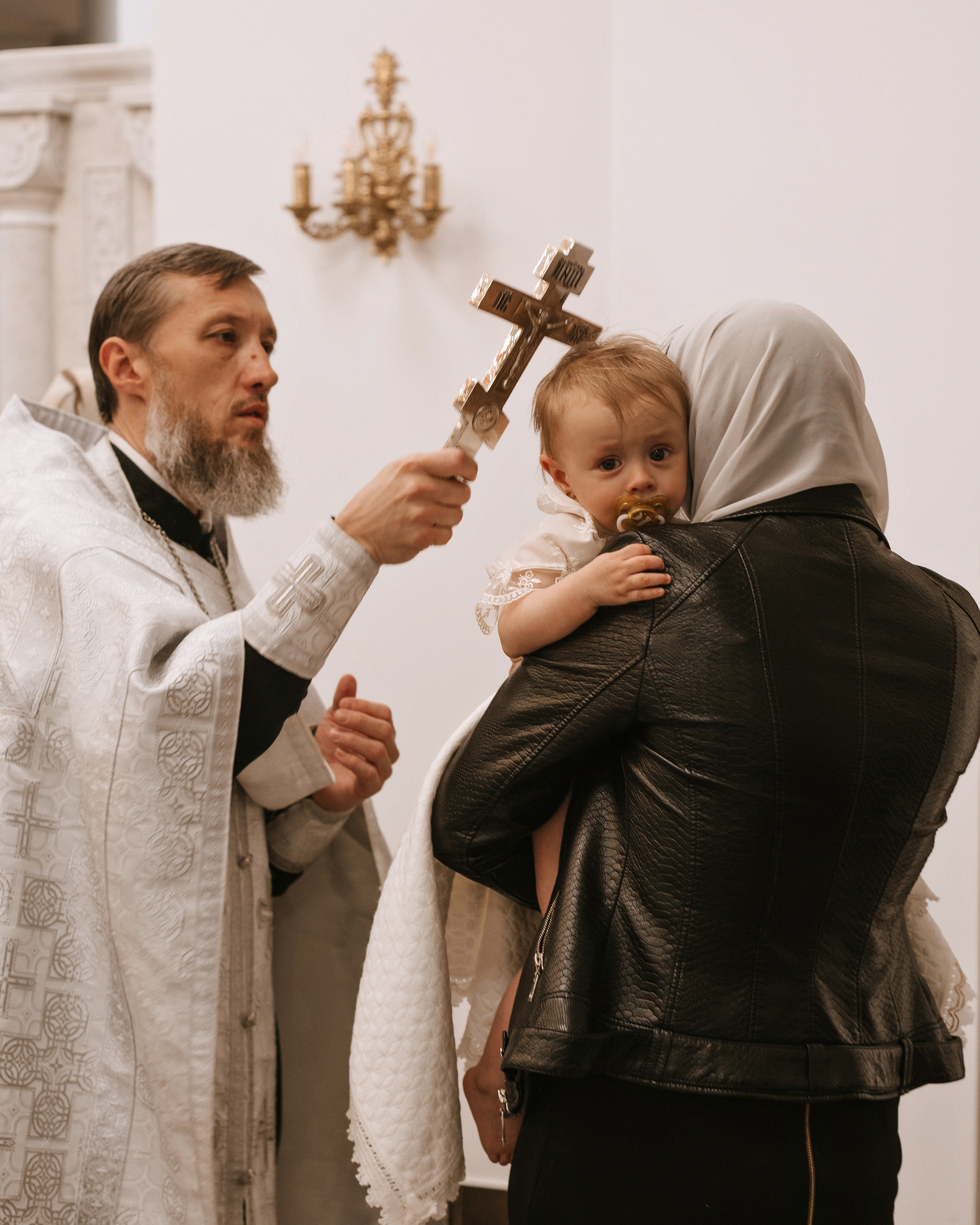 Крещение в Александро-Невском соборе