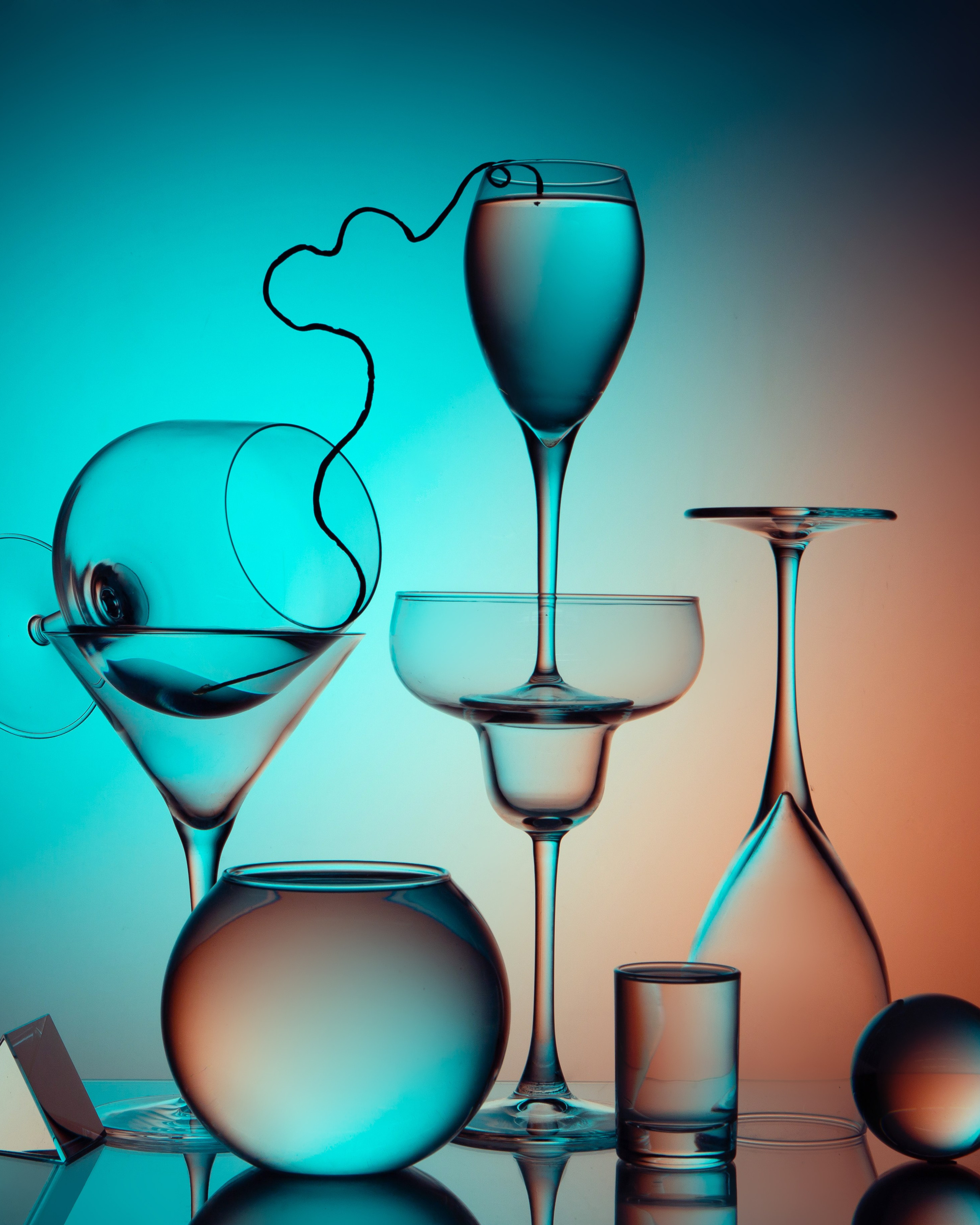 Рекламные фото. Стекло.