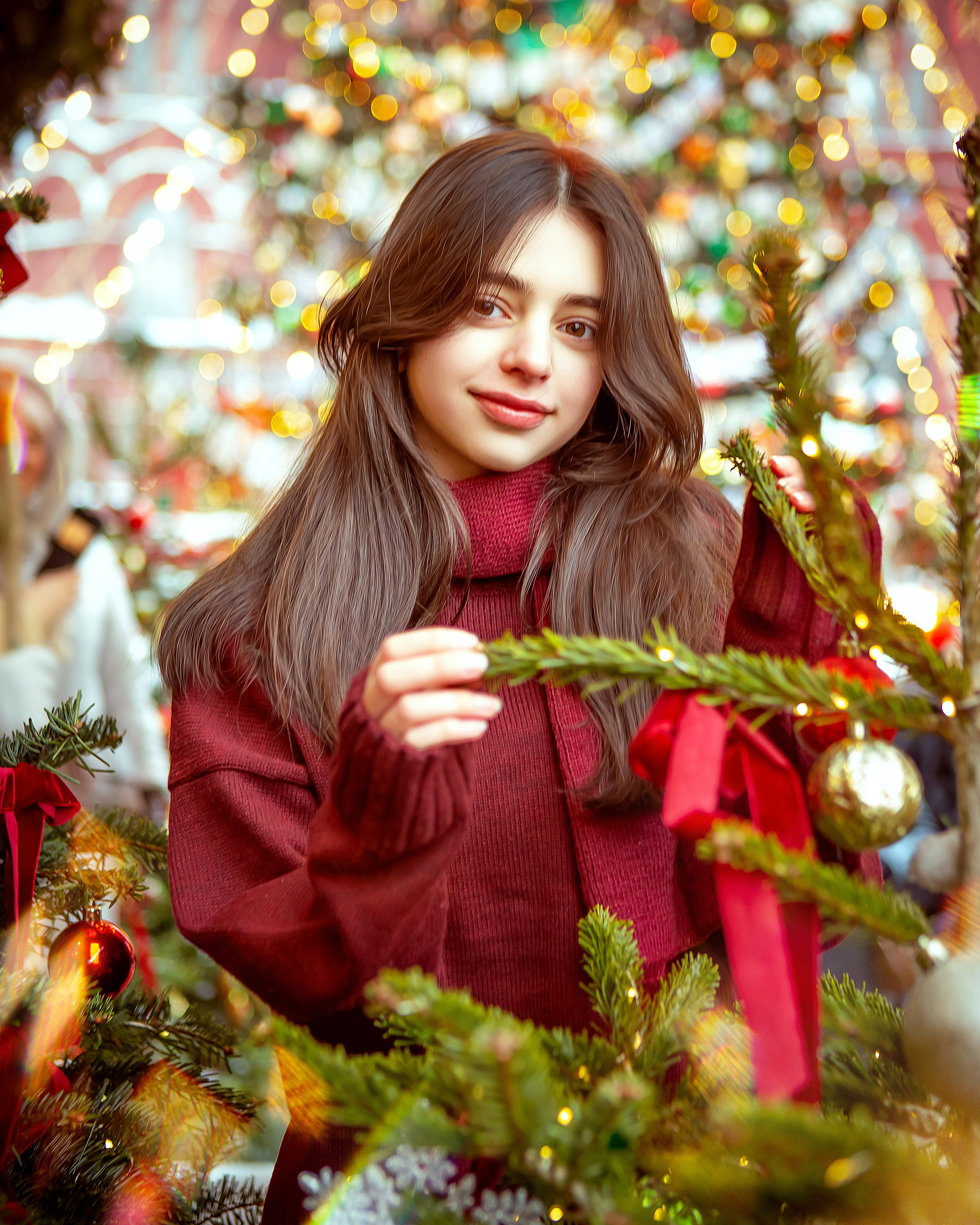 Новогодняя Москва. Мария