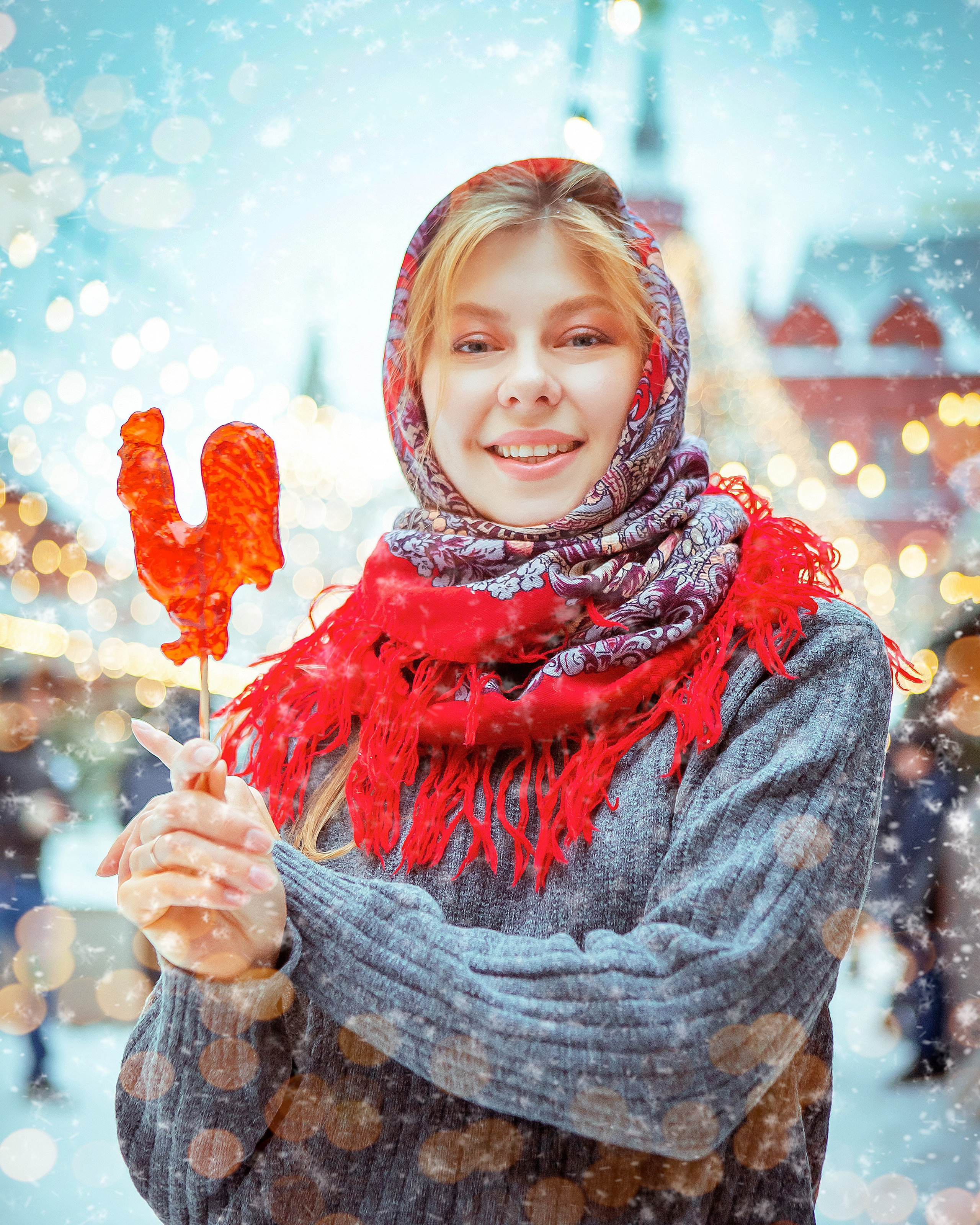 Новогодняя Москва. Алиса