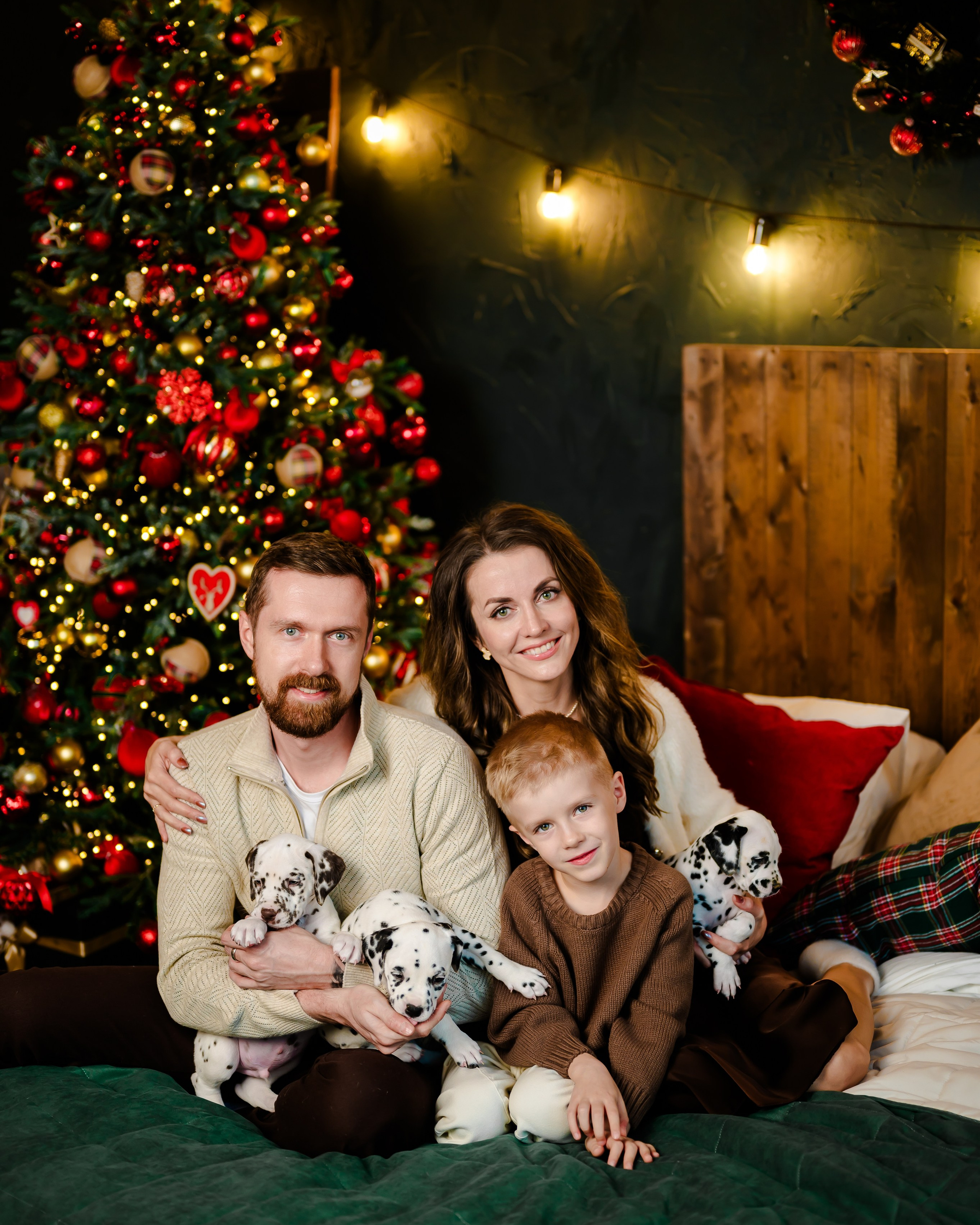 Фотосессия с далматинцами