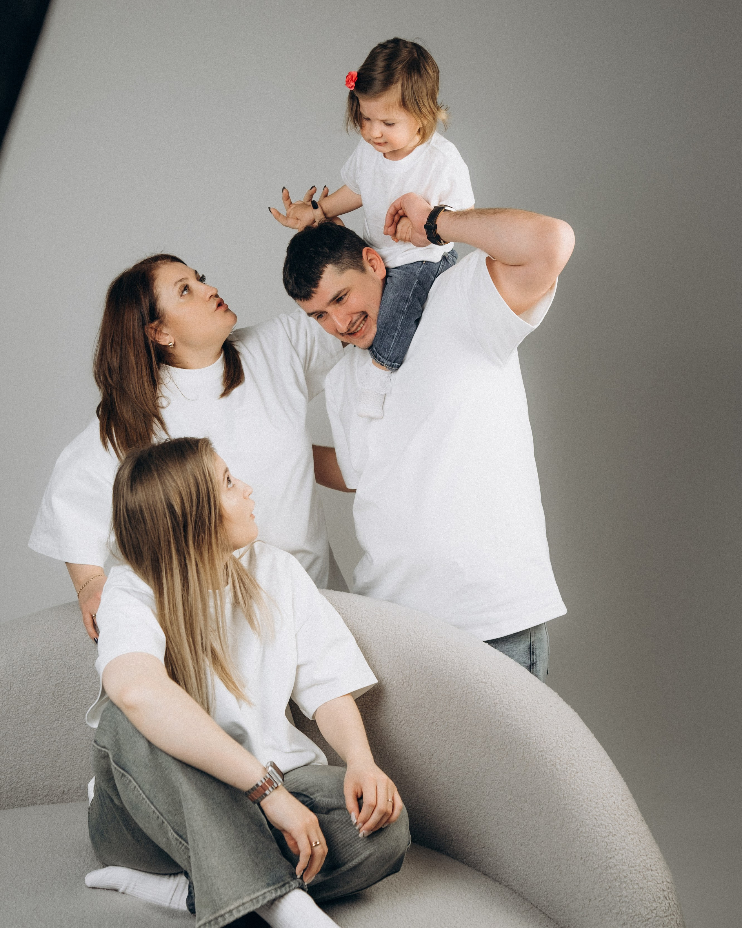Семейная съемка в студии