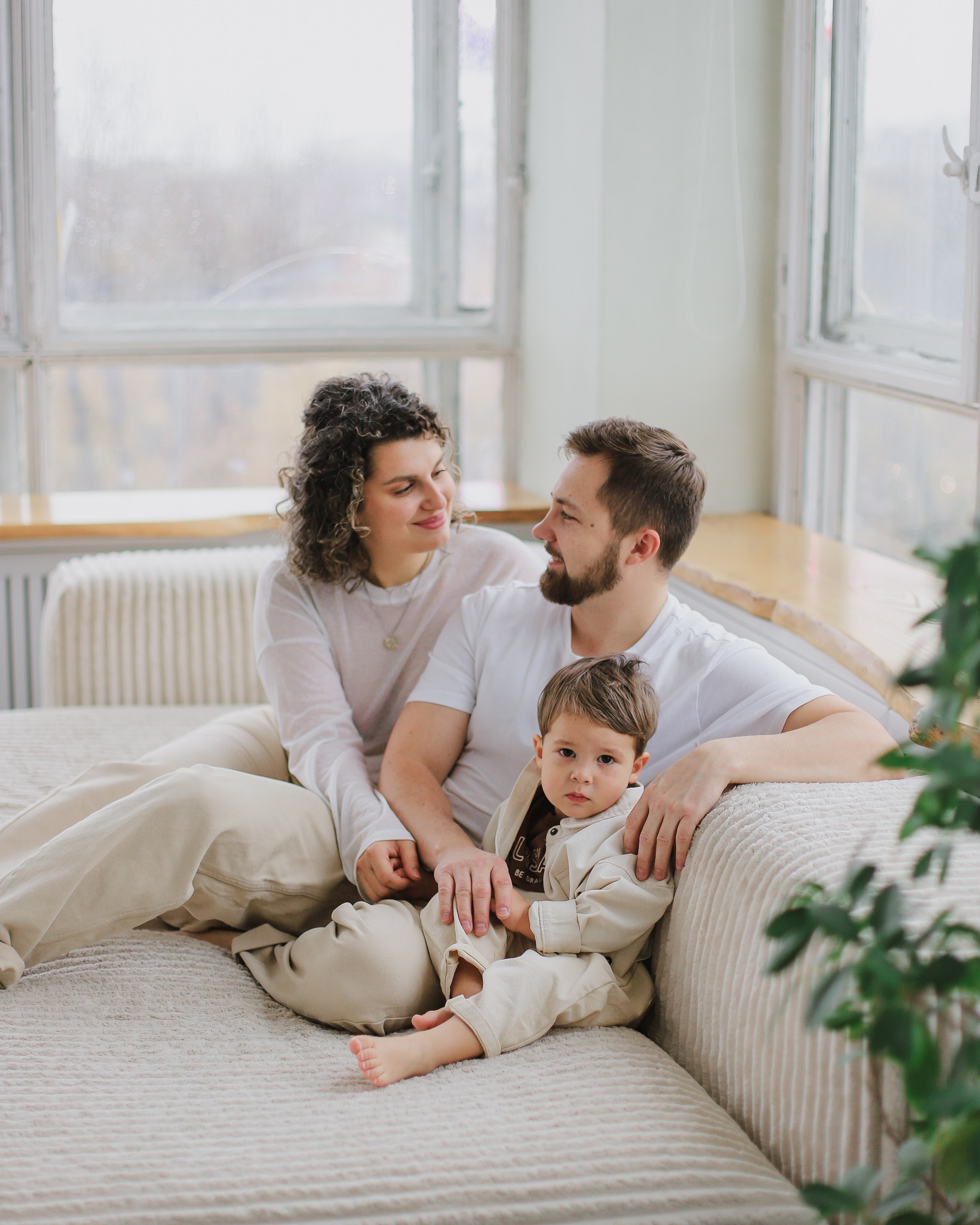 Семья Саша, Алёна, Прохор