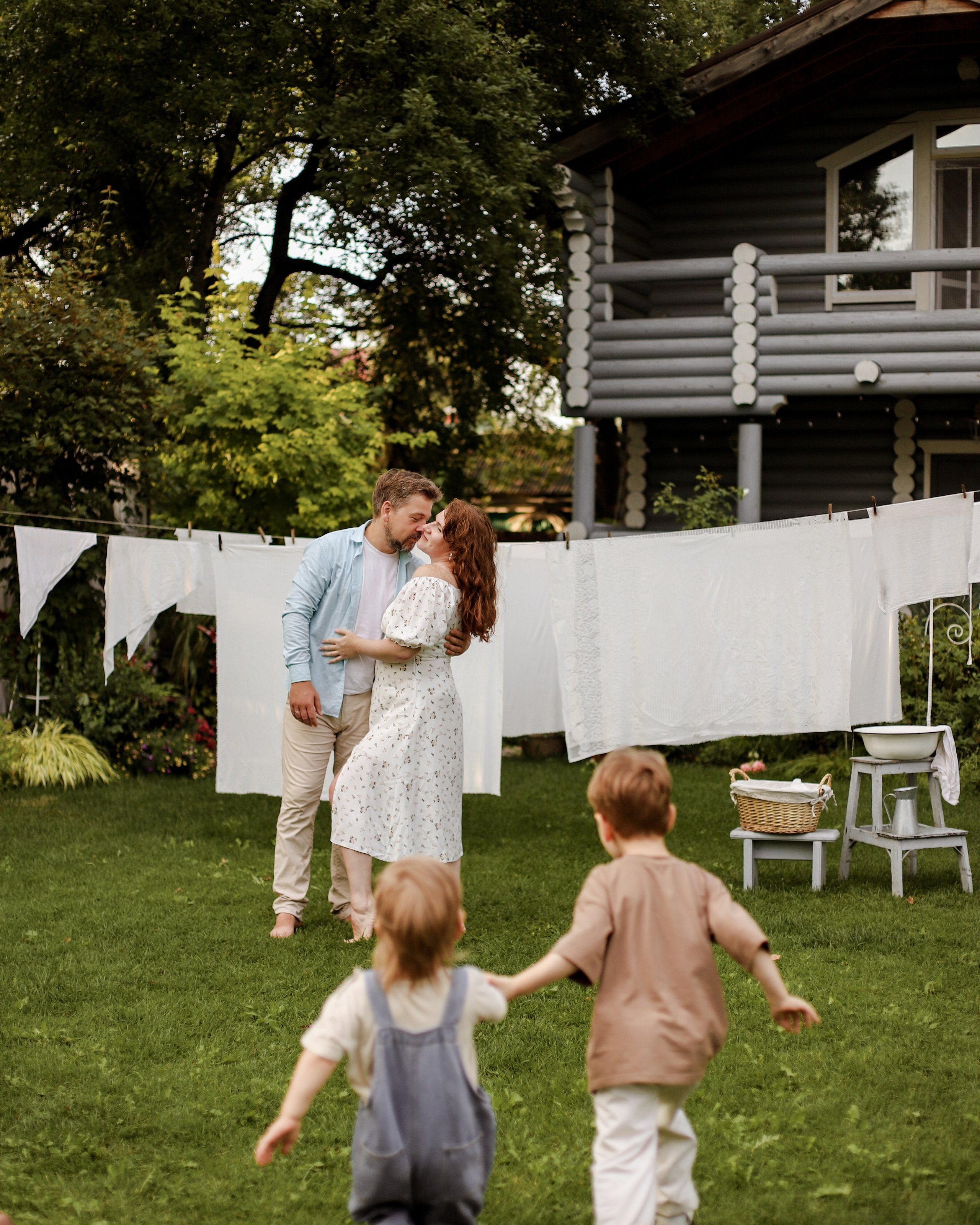 Семья Андрей, Саша, Даня и Сеня