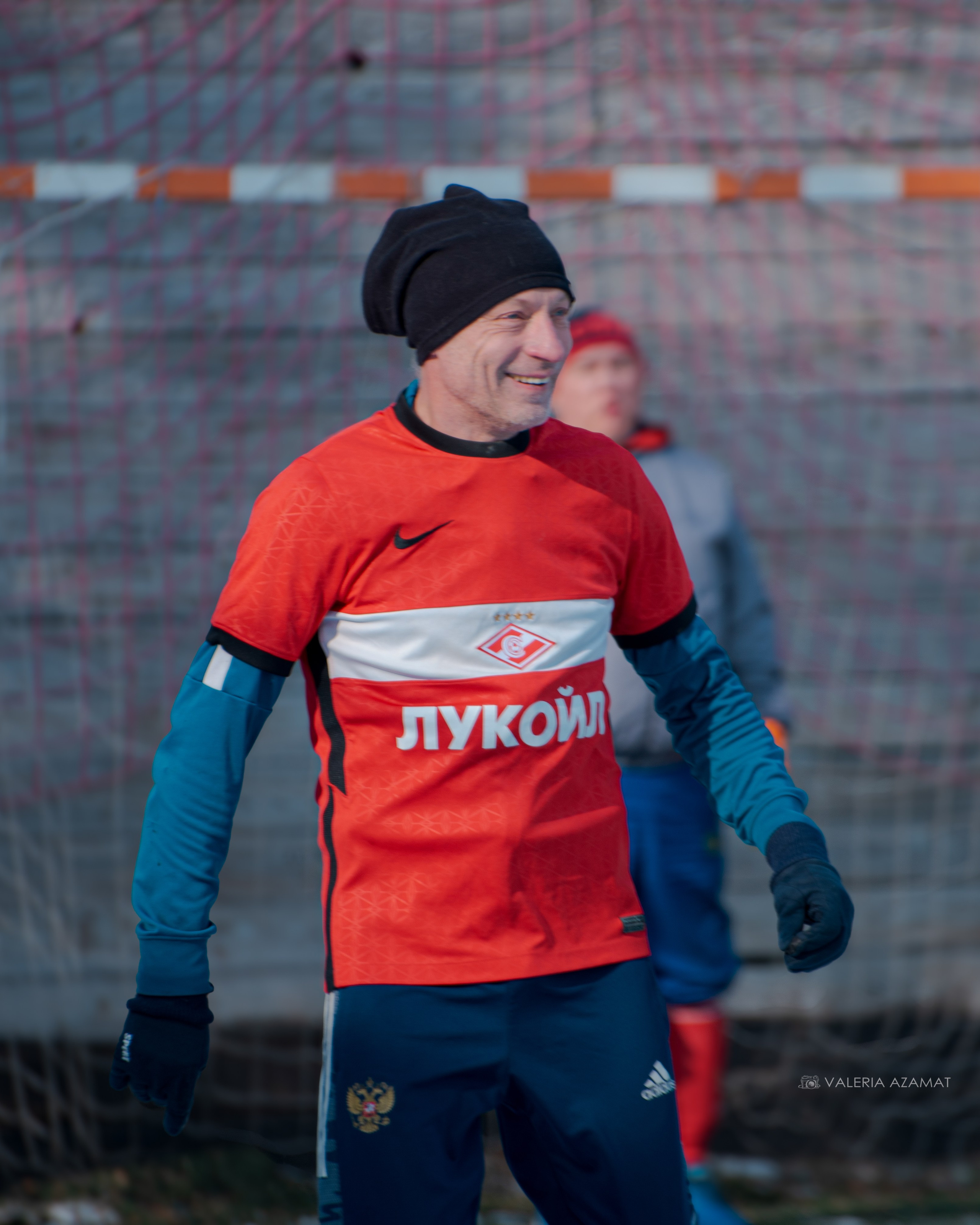 Товарищеский матч с ветеранами московского «Спартака» и «Динамо»