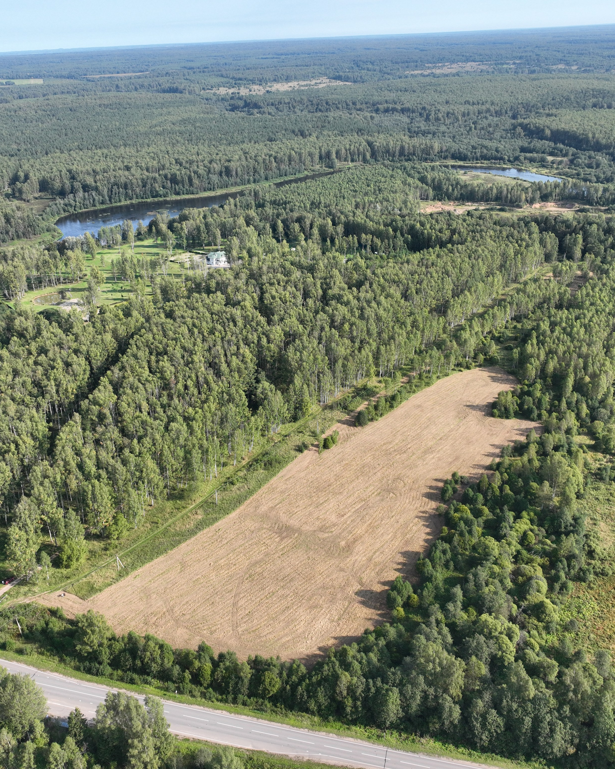 Видео Аэросъёмка участка Ржев