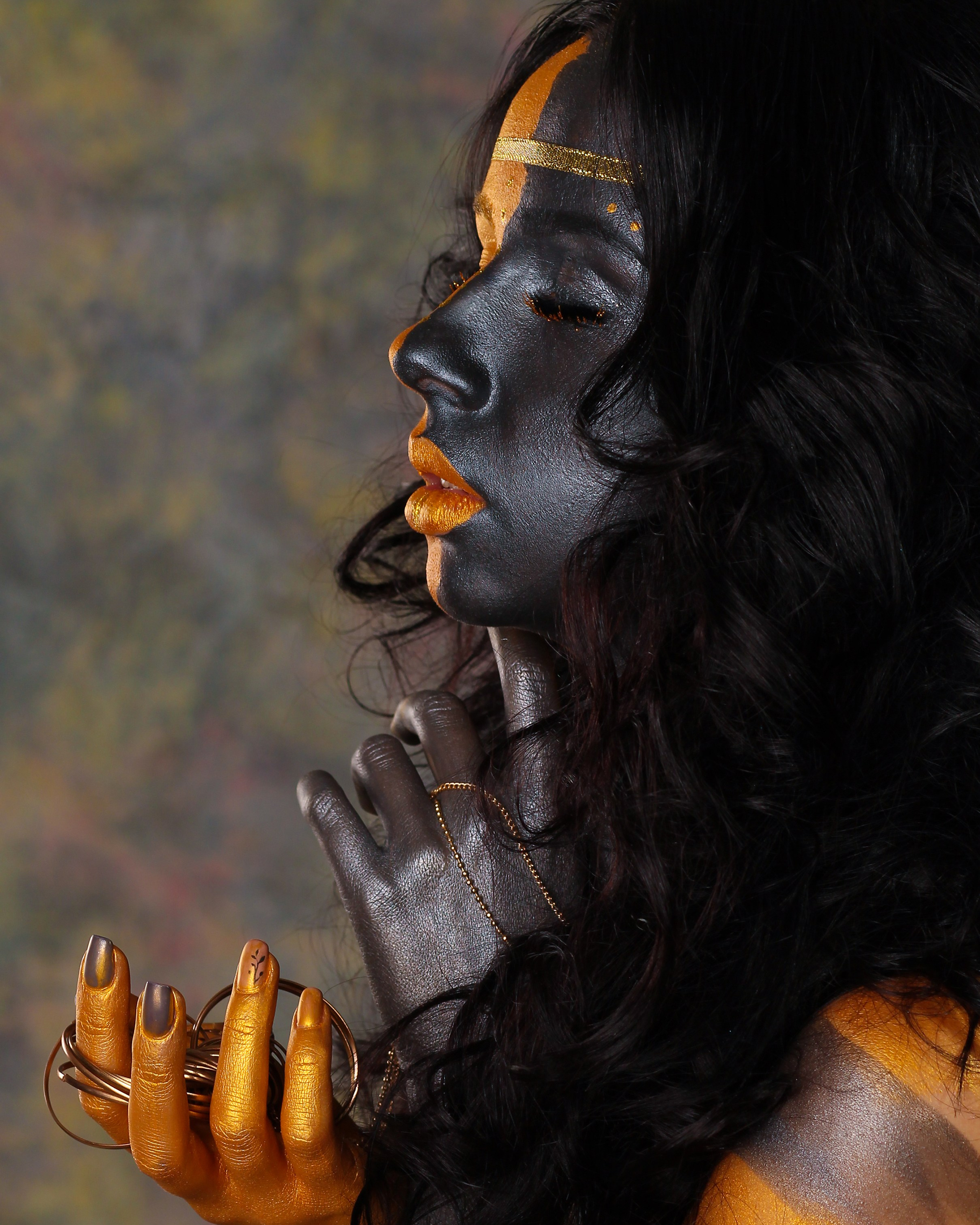 Work Shop и бьюти съемка фотопроекта Золото Африки