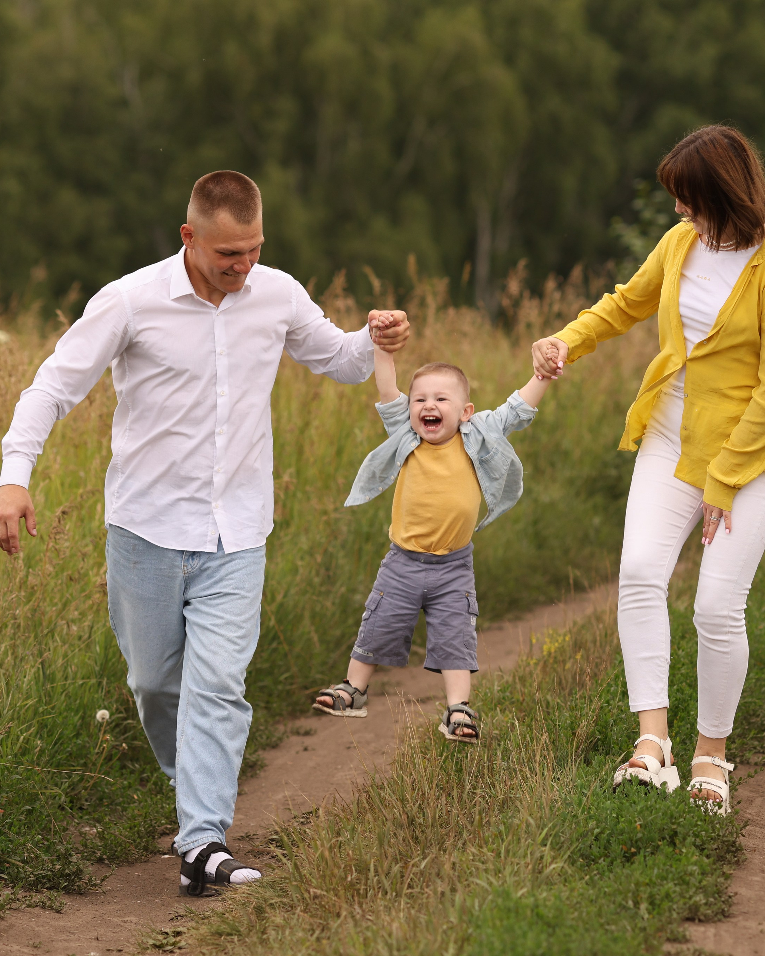 Семейная съемка на природе