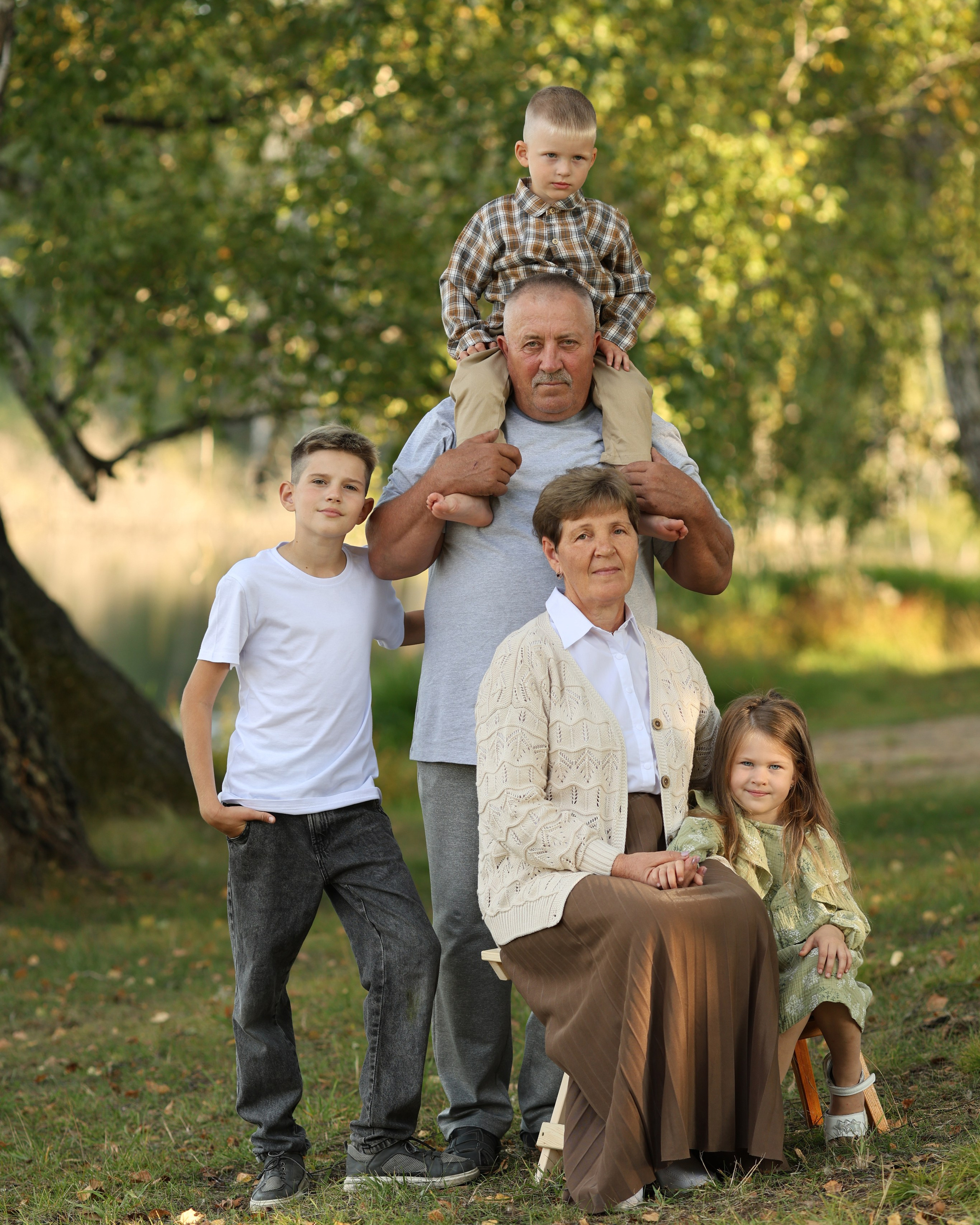Фотосессии большой семьи